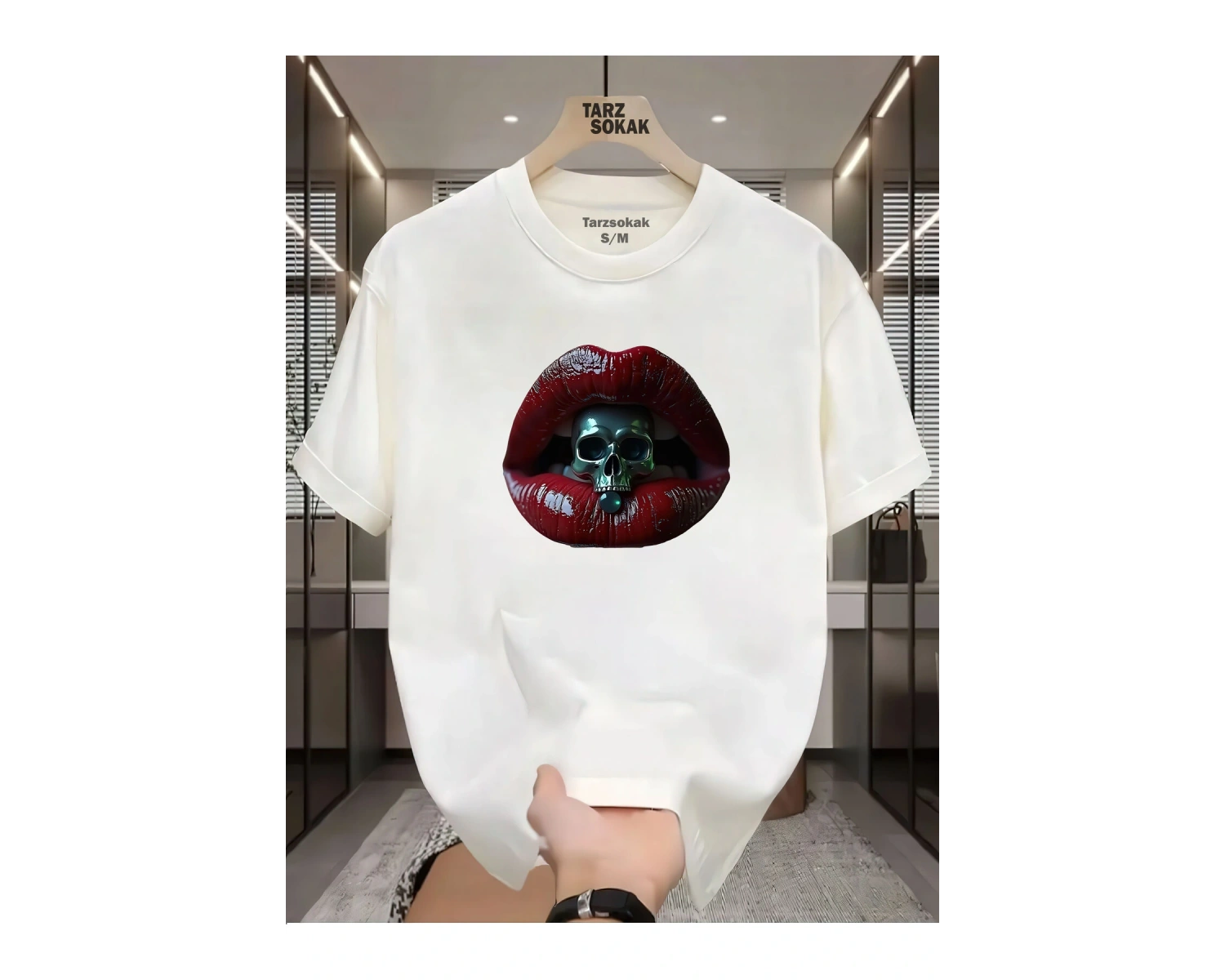 UNİSEX Dudak Lips T-shirt