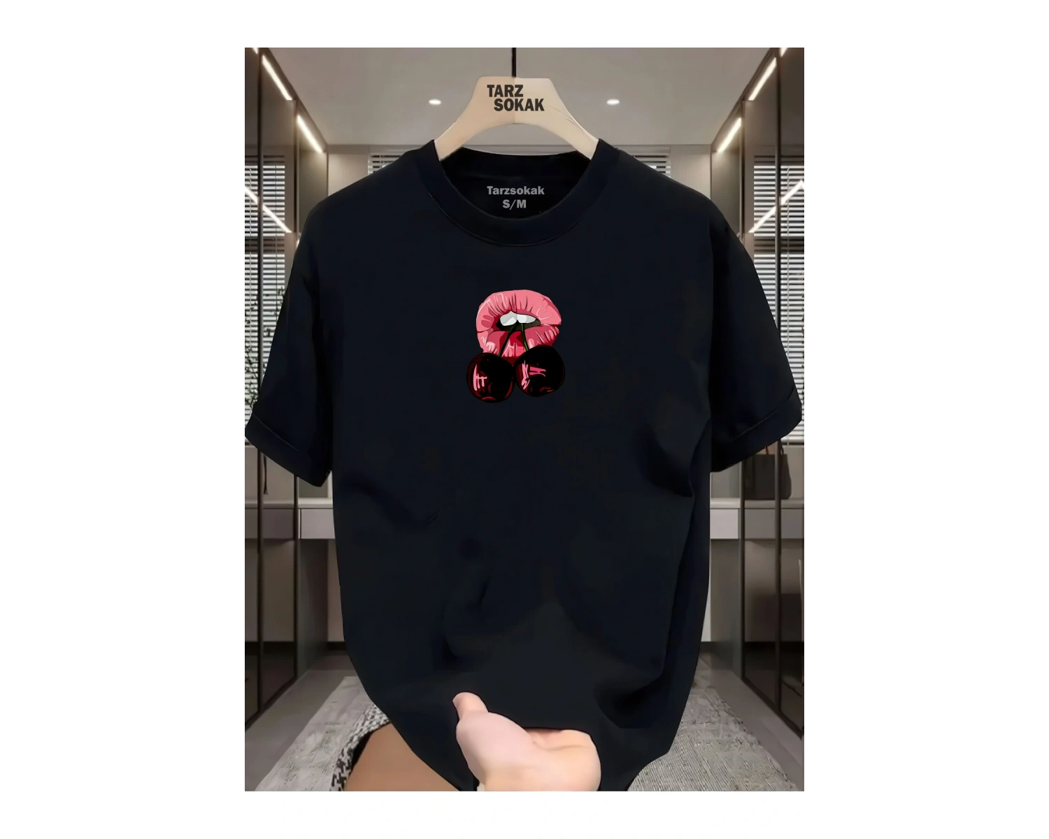 UNİSEX Dudak Lips T-shirt