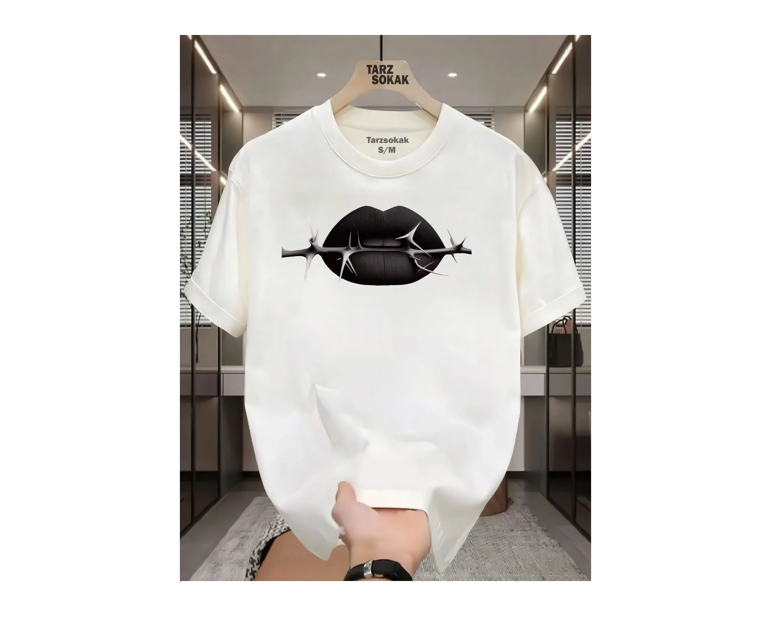 UNİSEX Dudak Lips T-shirt