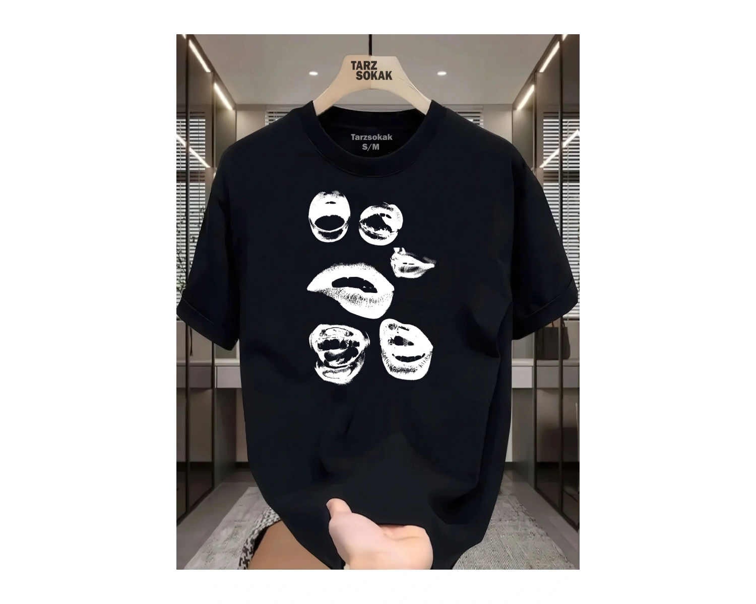 UNİSEX Dudak Lips T-shirt