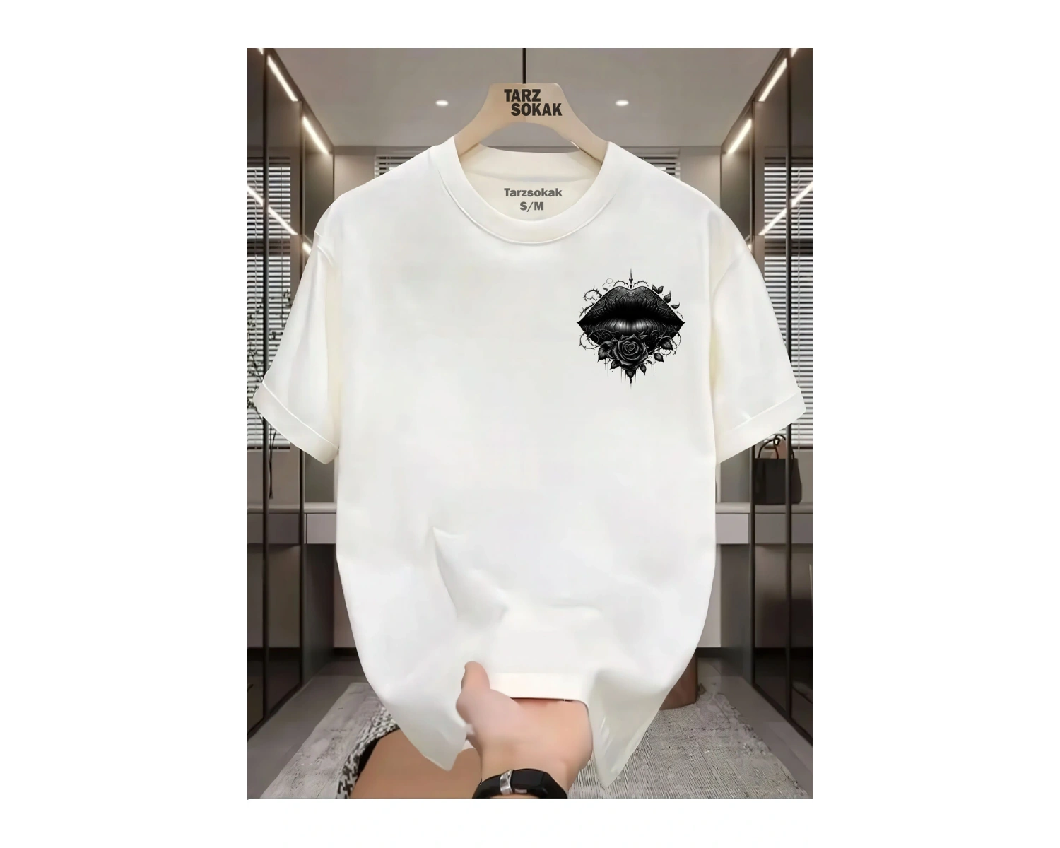 UNİSEX Dudak Lips T-shirt