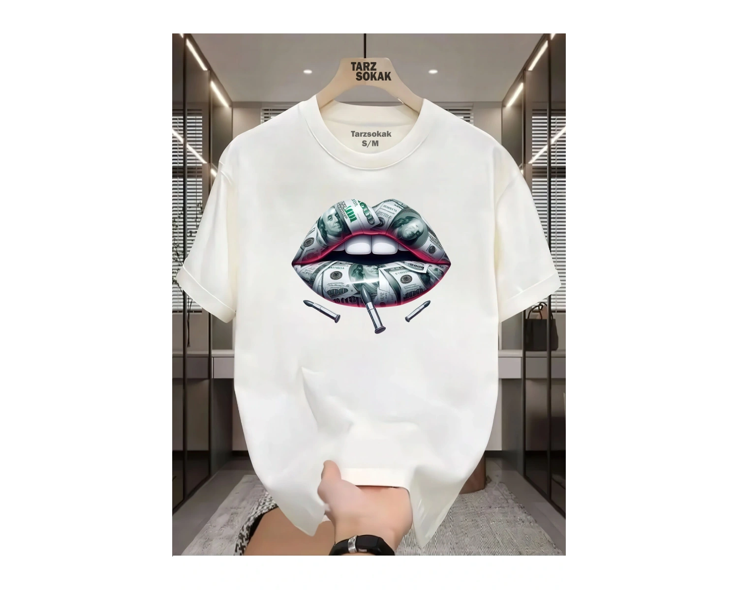 UNİSEX Dudak Lips T-shirt
