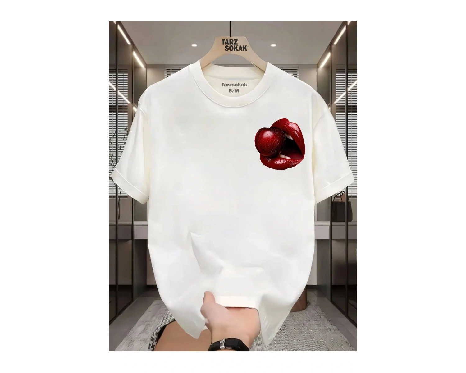 UNİSEX Dudak Lips T-shirt