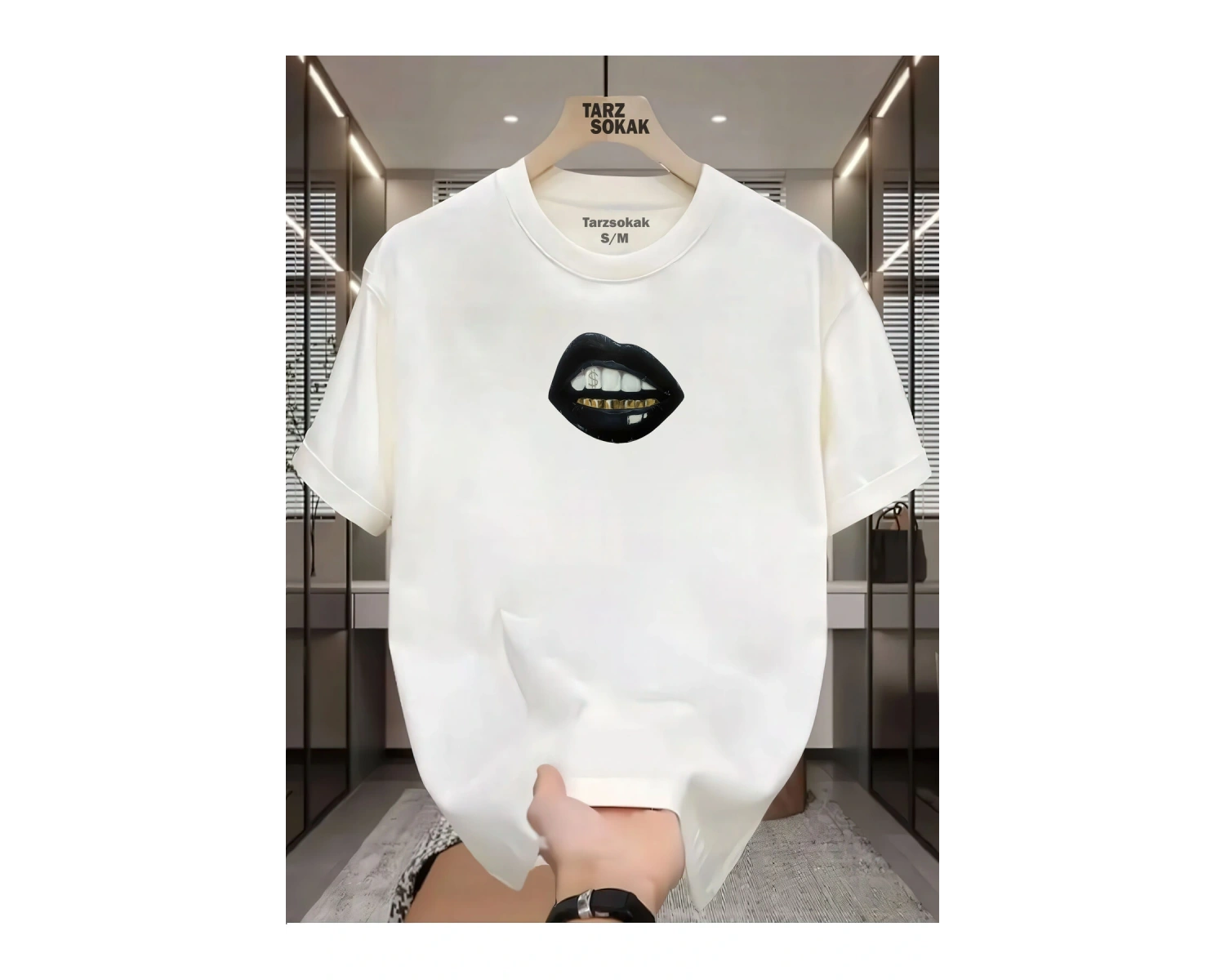 UNİSEX Dudak Lips T-shirt