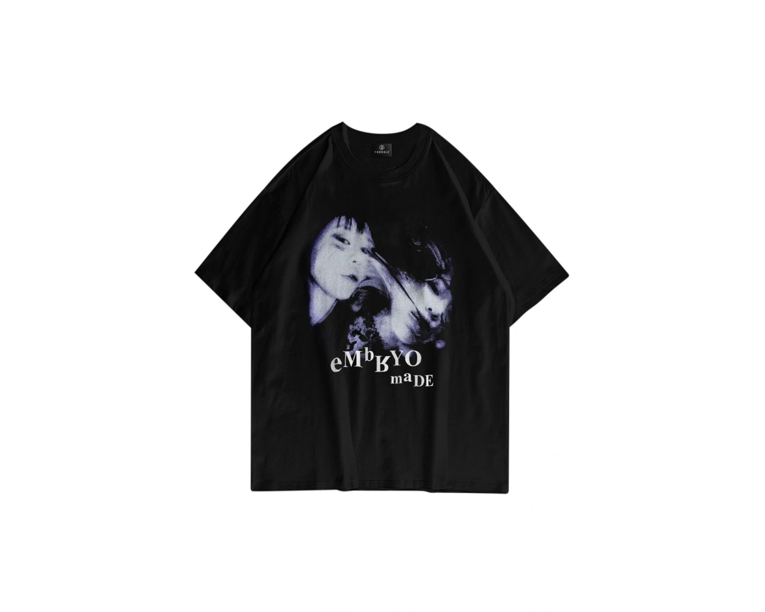 Unisex Embryo Tshirt Siyah