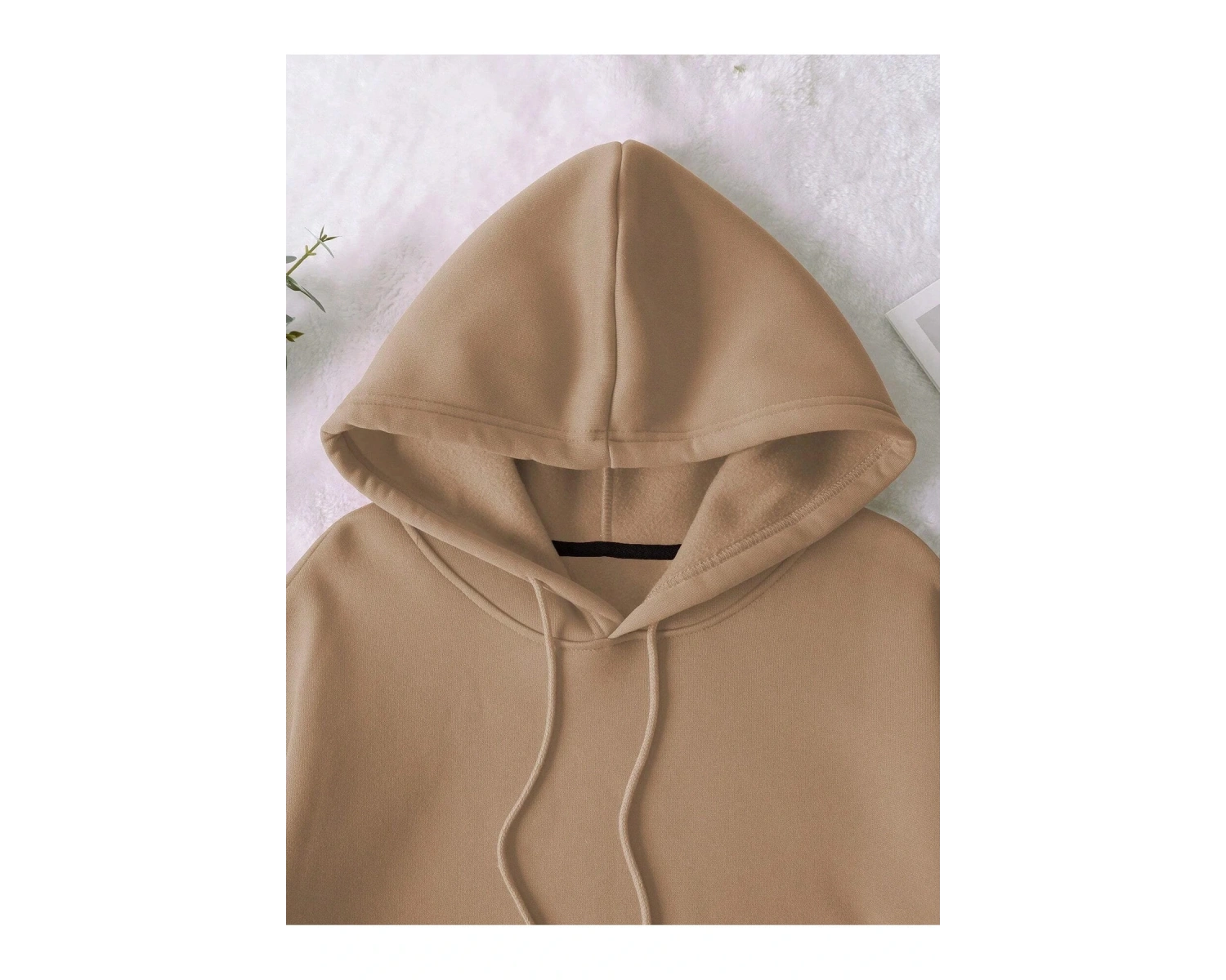 Unisex Erkek/Kadın BASKET Renkli Özel Baskılı Oversize Kapüşonlu Sweatshirt Bej