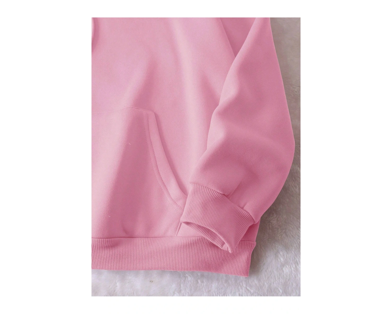 Unisex Erkek/kadın Efsane Model Renkli Özel Baskılı Oversize Kapüşonlu Sweatshirt Pembe