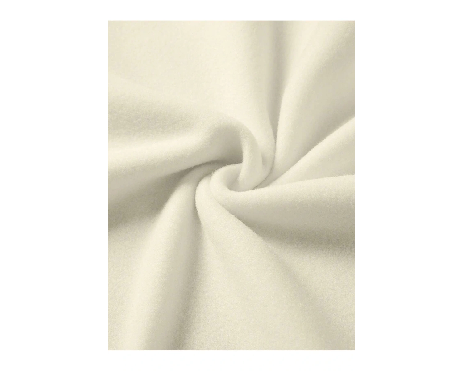 Unisex Essentials Yazı Baskılı Bisiklet Yaka Sweatshirt Beyaz