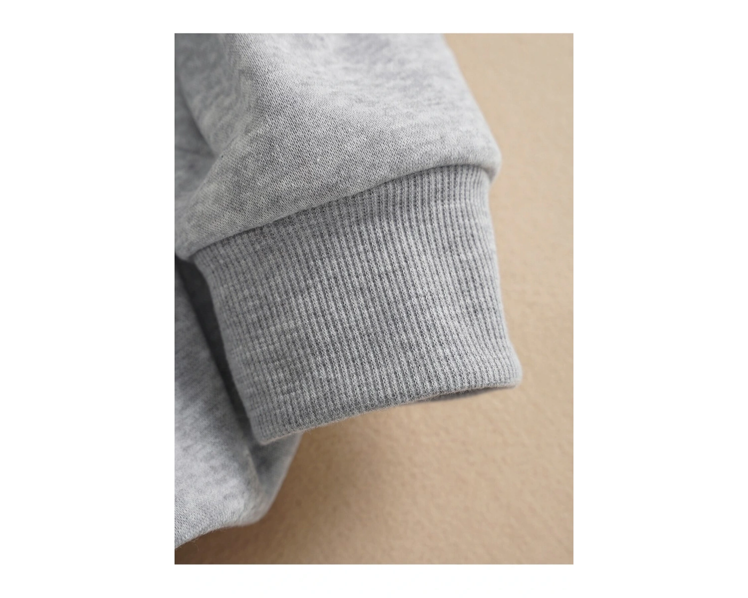 Unisex Essentials Yazı Baskılı Bisiklet Yaka Sweatshirt Beyaz