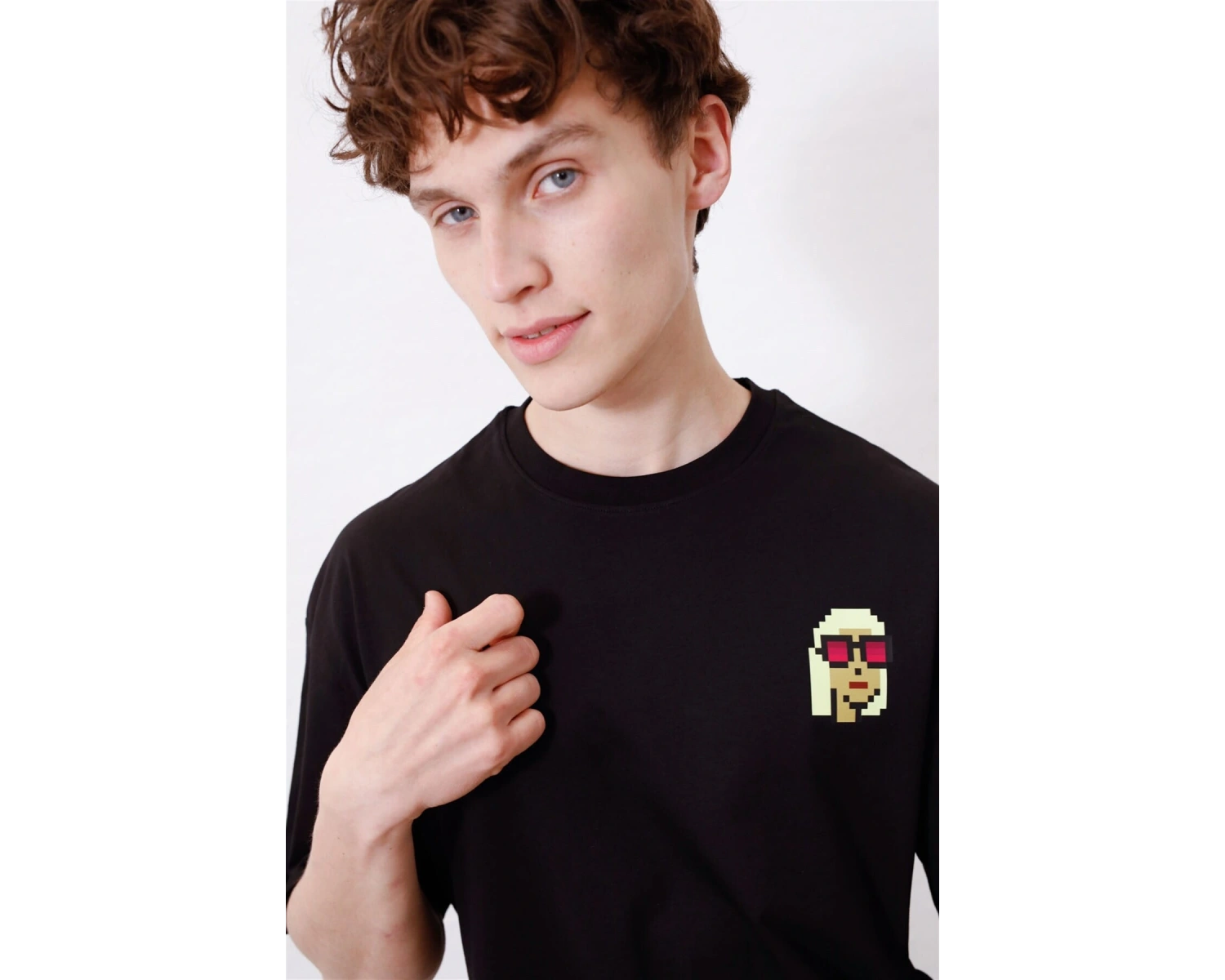 Unisex Fashionista Siyah Tshirt