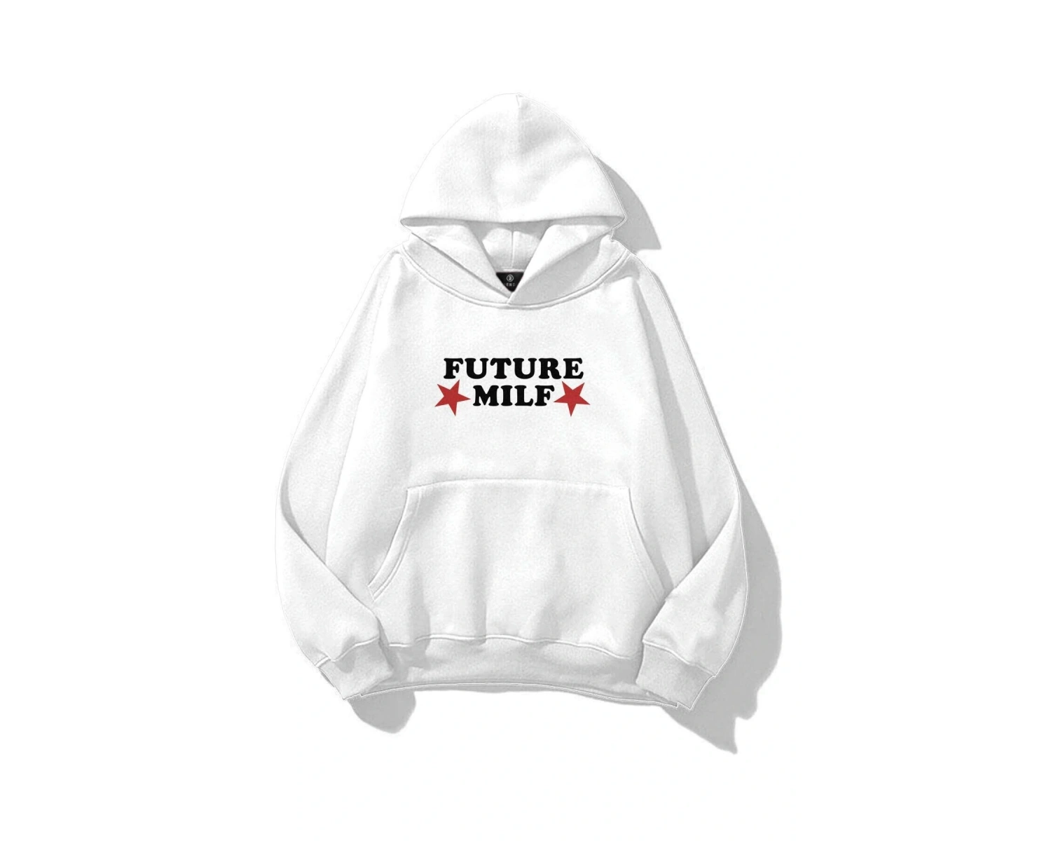 Unisex Future Milf Sweatshirt Beyaz