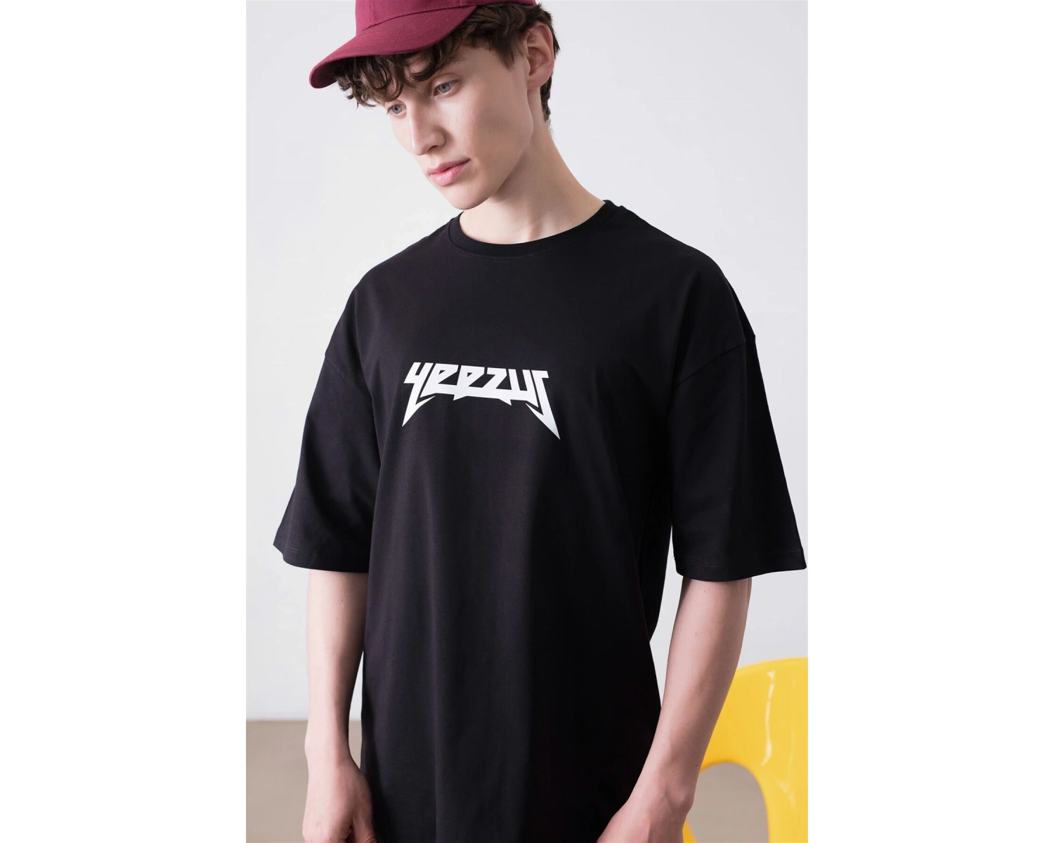 Unisex God Wants You Yeezus Siyah Tshirt