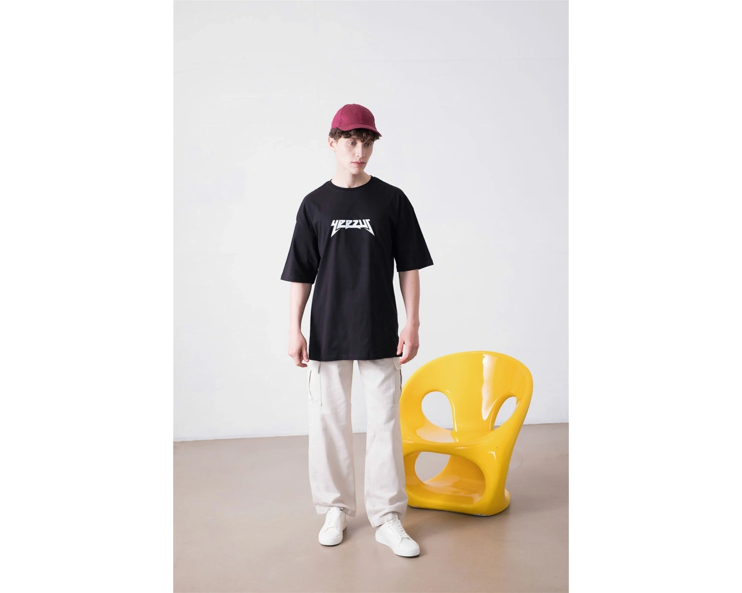 Unisex God Wants You Yeezus Siyah Tshirt