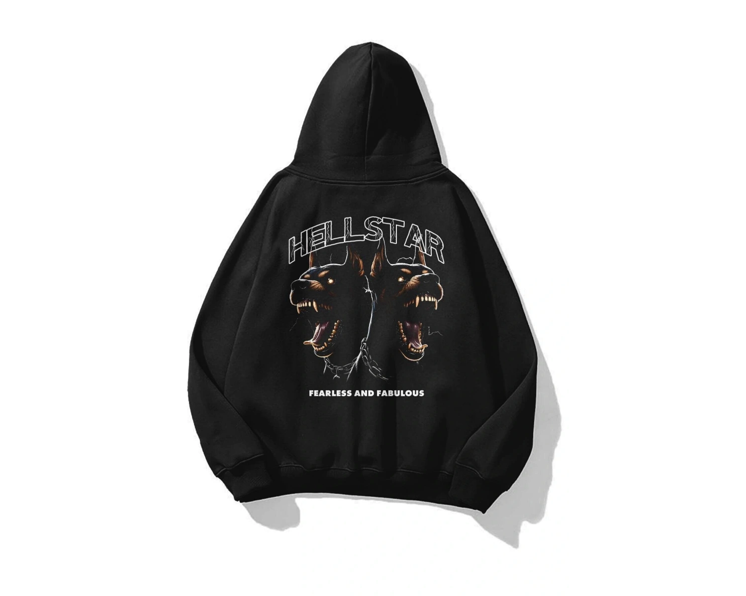 Unisex Hellstar Sweatshirt Siyah