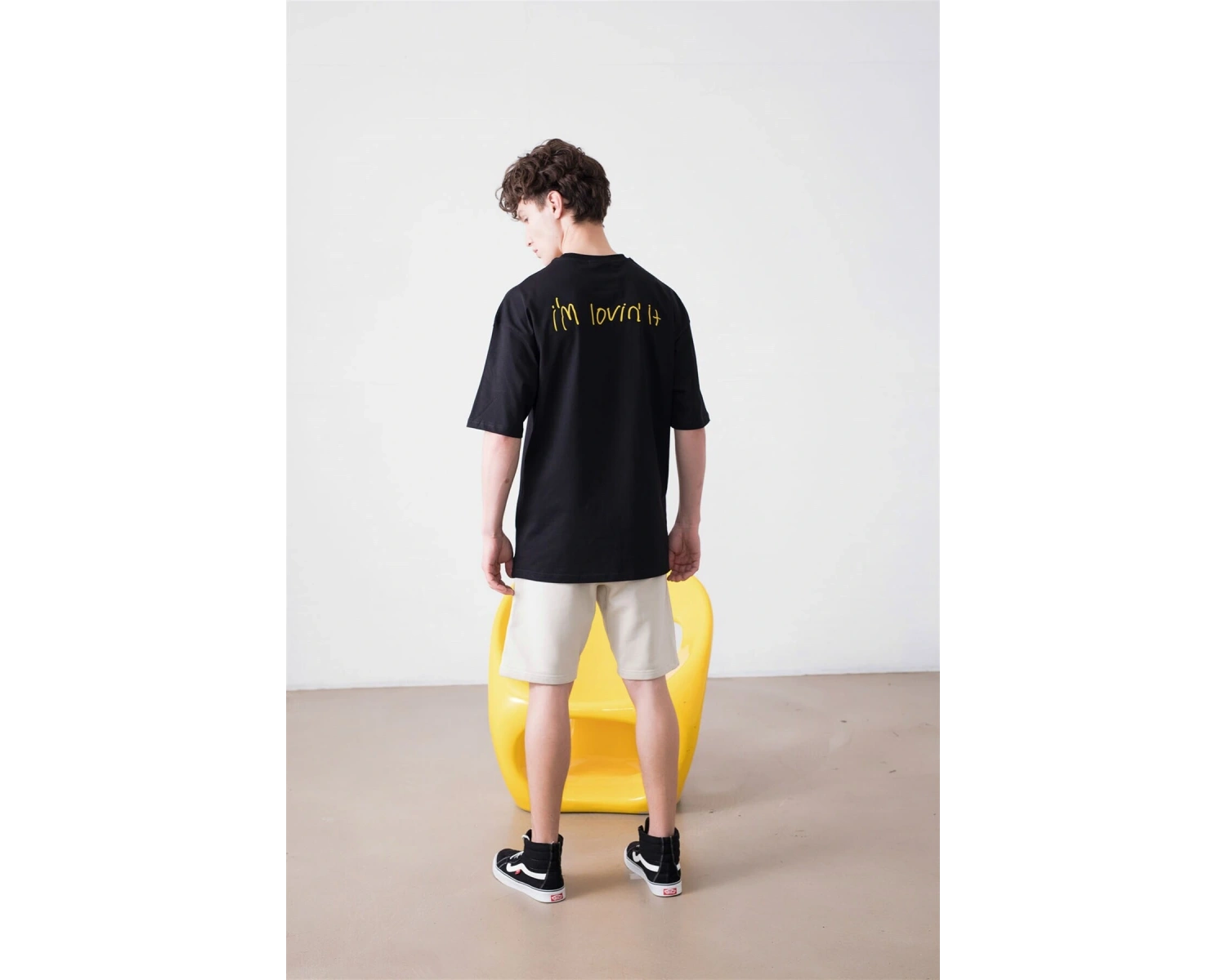 Unisex Im Loving It Mc Siyah Tshirt