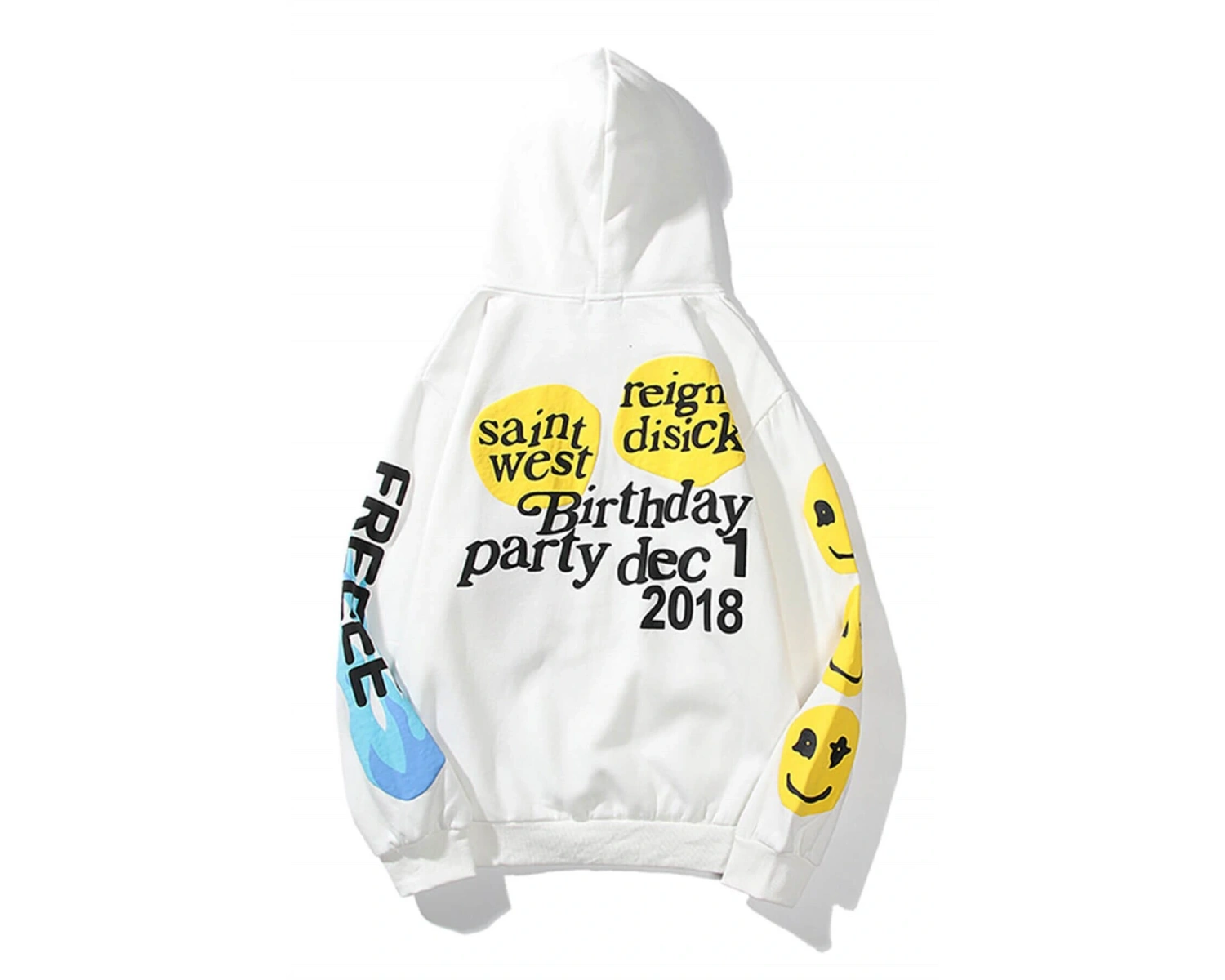 Unisex Its My Birthday Beyaz Sweatshirt