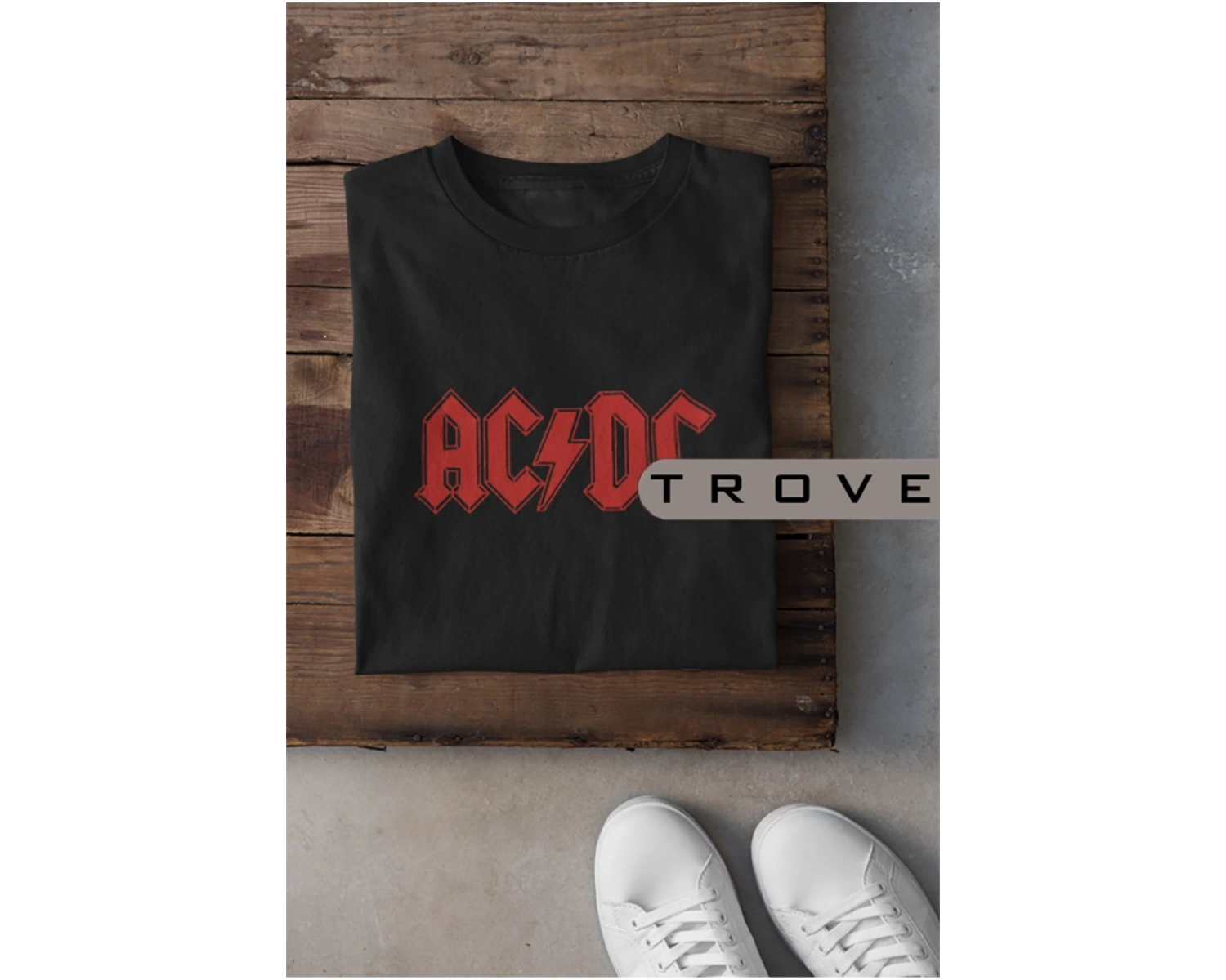 Unısex Kadın Erkek Ac/dc Young Kardeşler %100 Pamuk Baskılı Siyah Beyaz T-shirt