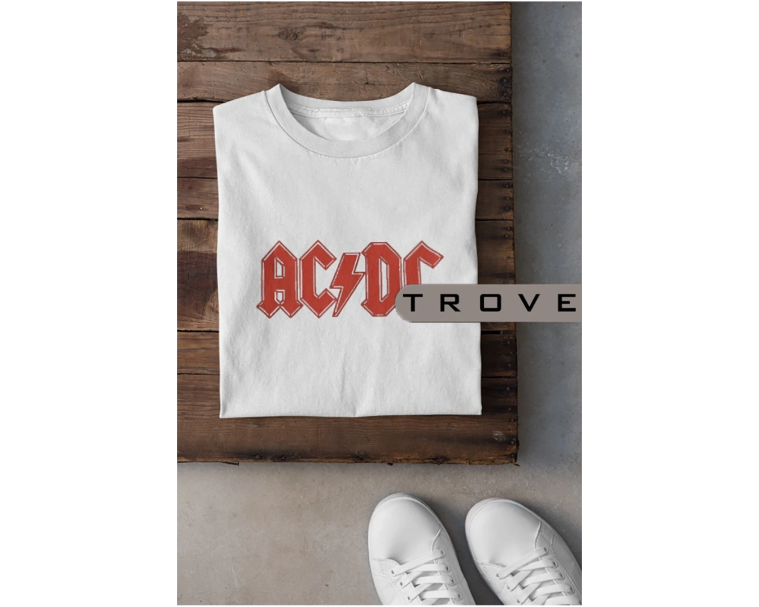 Unısex Kadın Erkek Ac/dc Young Kardeşler %100 Pamuk Baskılı Siyah Beyaz T-shirt