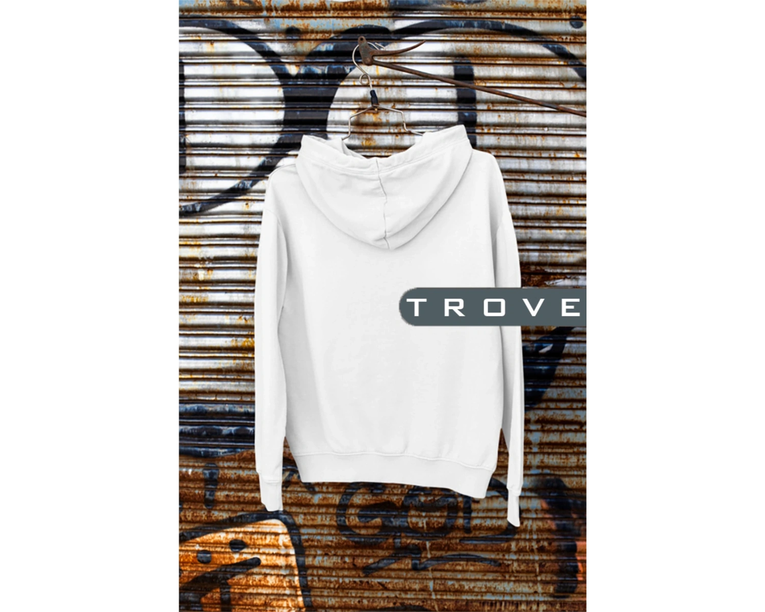 Unısex Kadın Erkek Basic Düz Kapüşonlu Hoodie Pamuk Sweatshirt Beyaz