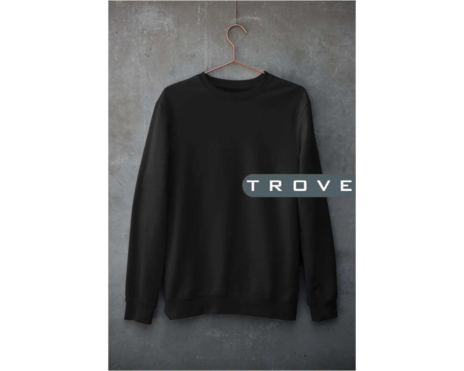 Unısex Kadın Erkek Basic Düz Standart Kalıp Bisiklet Yaka Pamuk Sweatshirt Beyaz