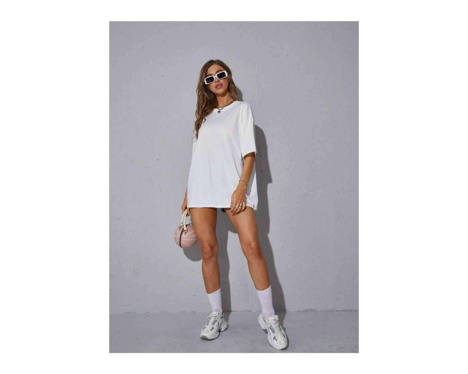 Unisex Kadın/Erkek Düz Renkli Özel Baskılı Oversize Pamuk Penye Bisiklet Yaka T-Shirt