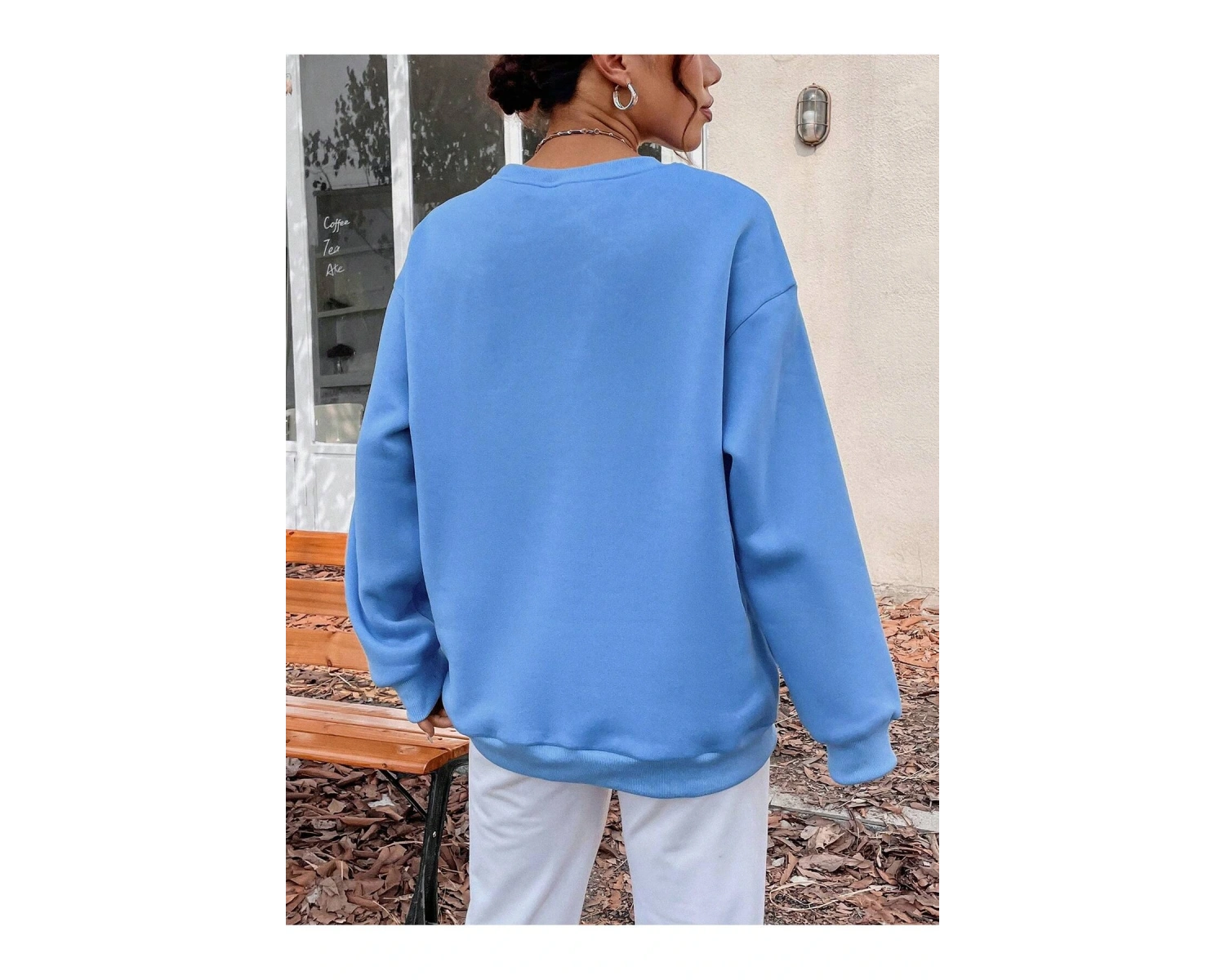 Unisex Kadın/Erkek Harajuka Sokakt Yazılı Grafik Sweat