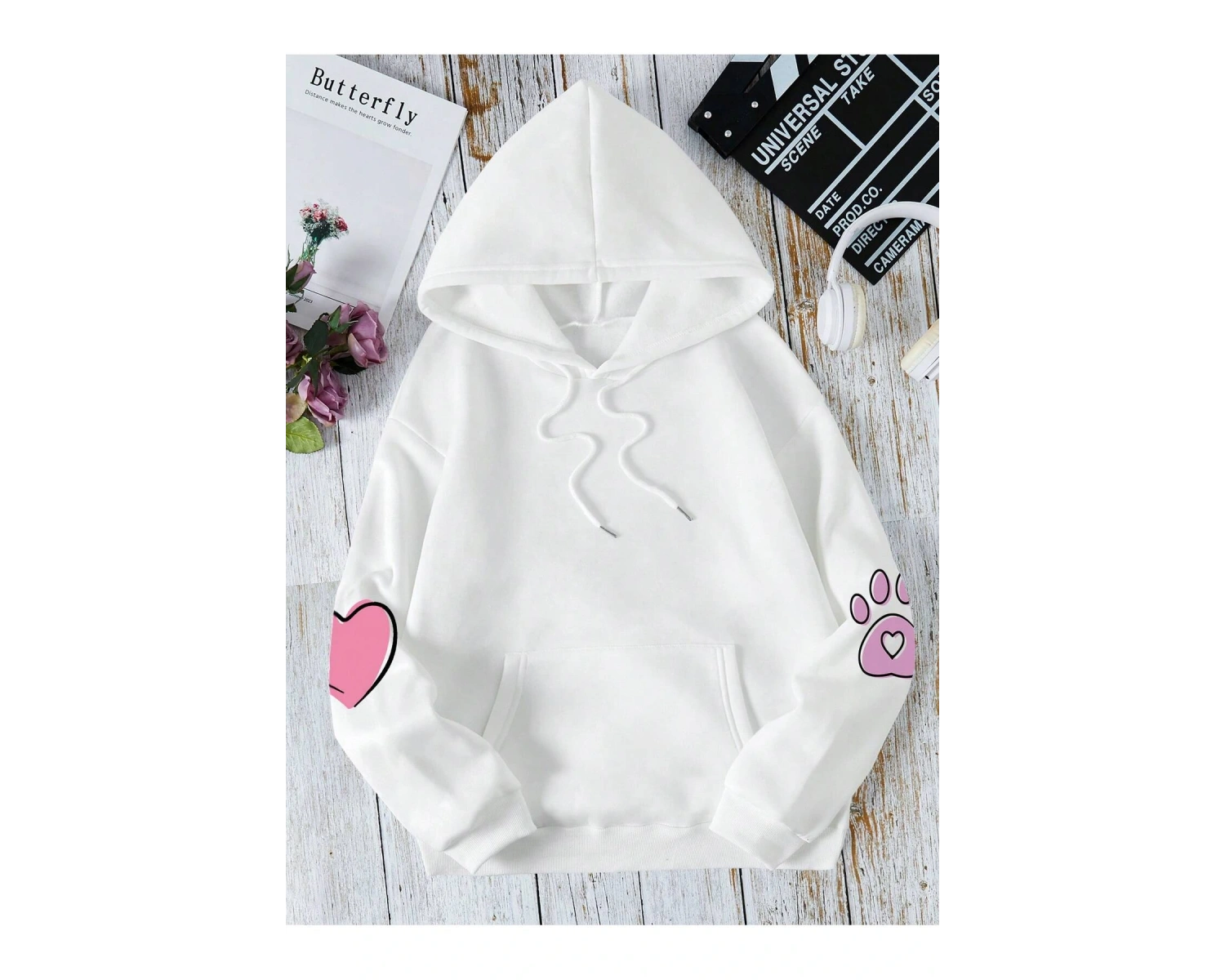 Unisex Kadın/Erkek Harajuka Sokakt Yazılı Grafik Sweat