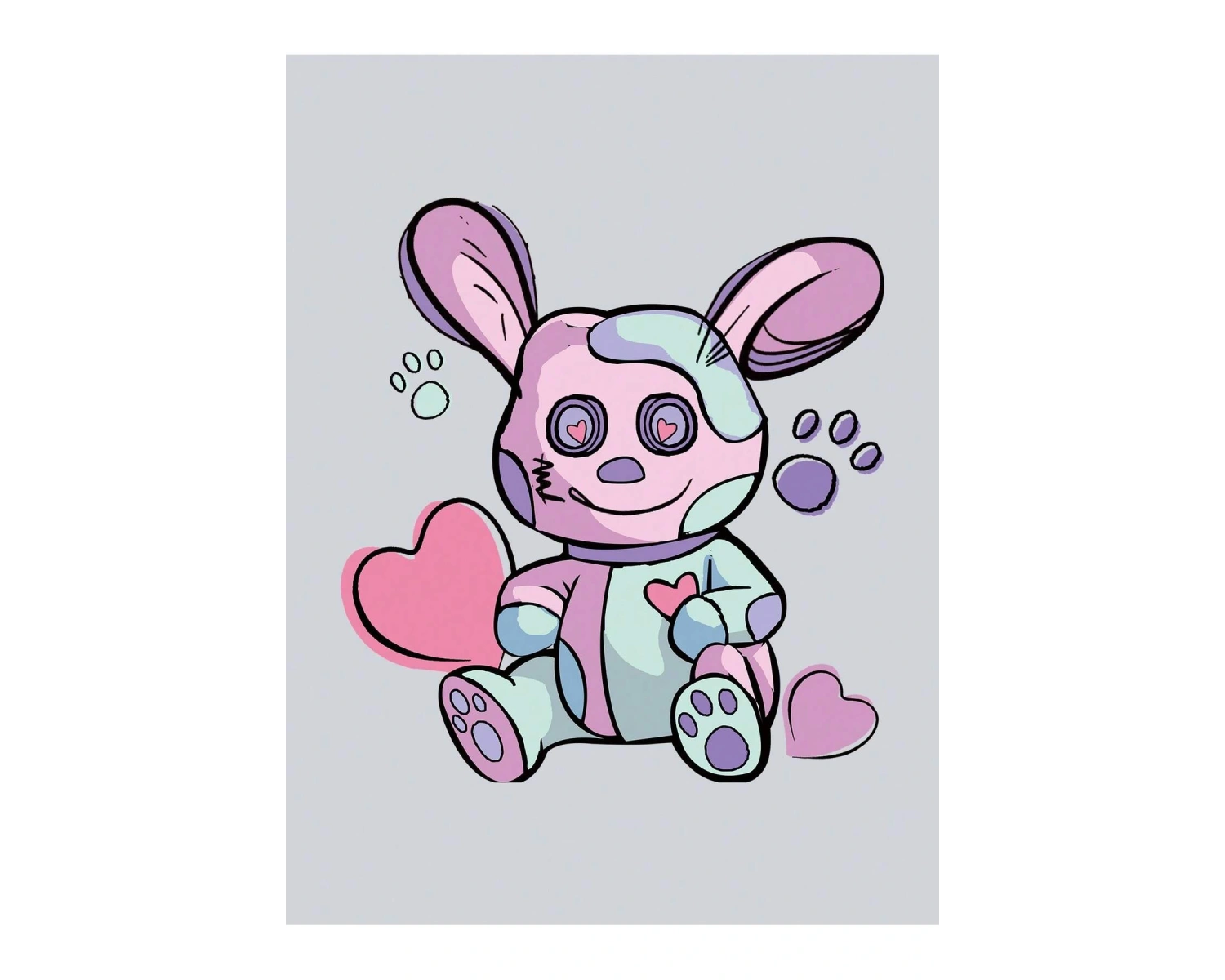 Unisex Kadın/Erkek Harajuka Sokakt Yazılı Grafik Sweat