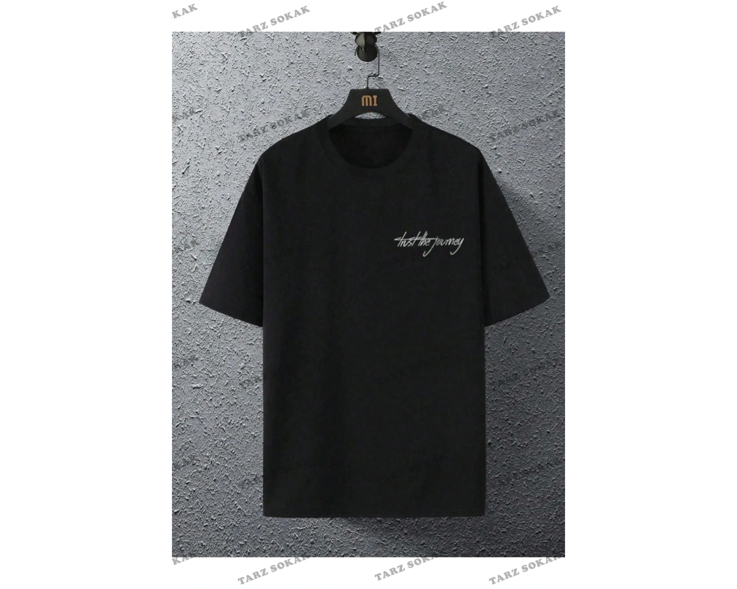 Unisex Kadın/Erkek Monalisa Renkli Özel Baskılı Oversize Penye