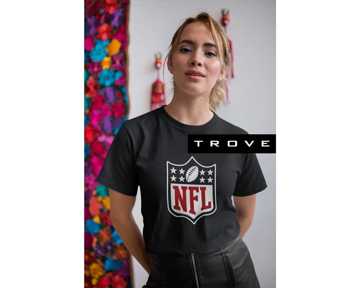 Unısex Kadın Erkek Nfl Amerikan Futbolu Canton Baskılı Siyah Beyaz % 100 Pamuk Tasarım T-shirt