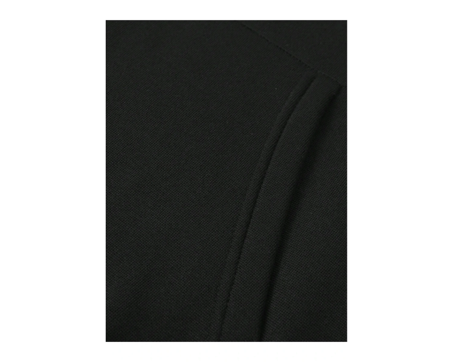 Unisex Kadın/Erkek Siyah Stays The Same Baskılı Oversize Kapüşonlu Sweatshirt