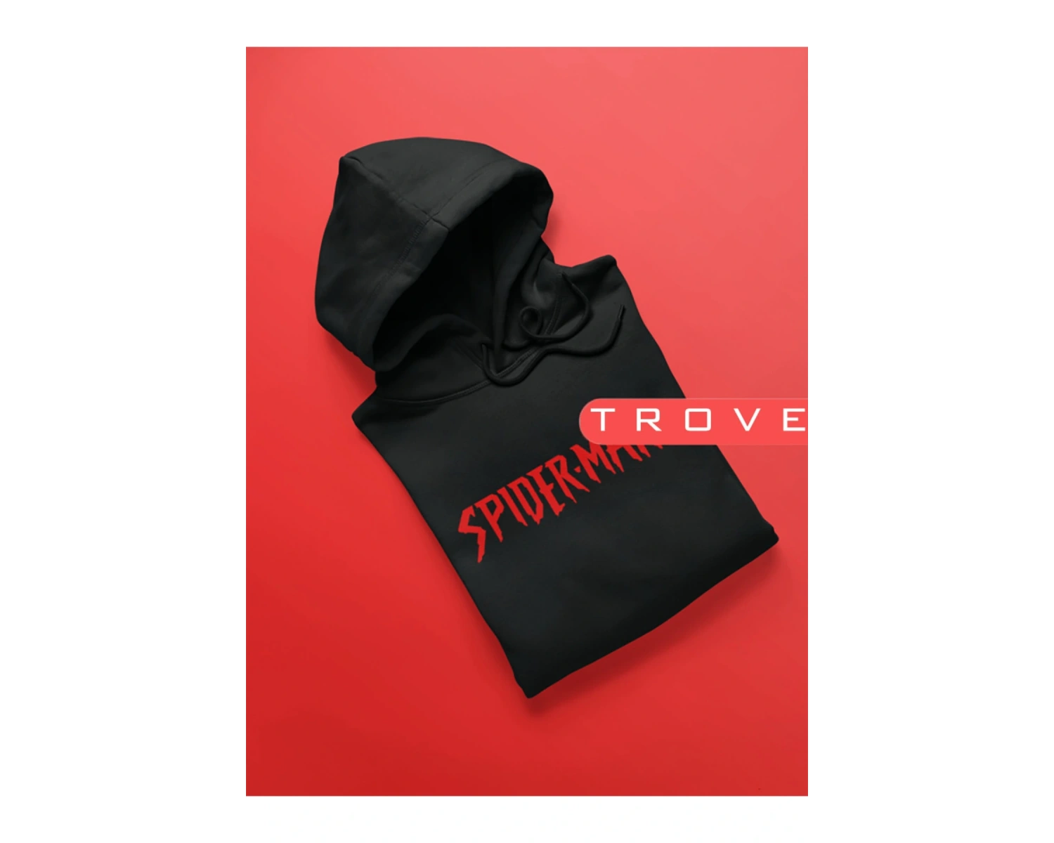 Unısex Kadın Erkek Spıder Ön Arka Sırt Baskılı Marvel Kapüşonlu Hoodie 100 Pamuk Tasarım Sweatshirt