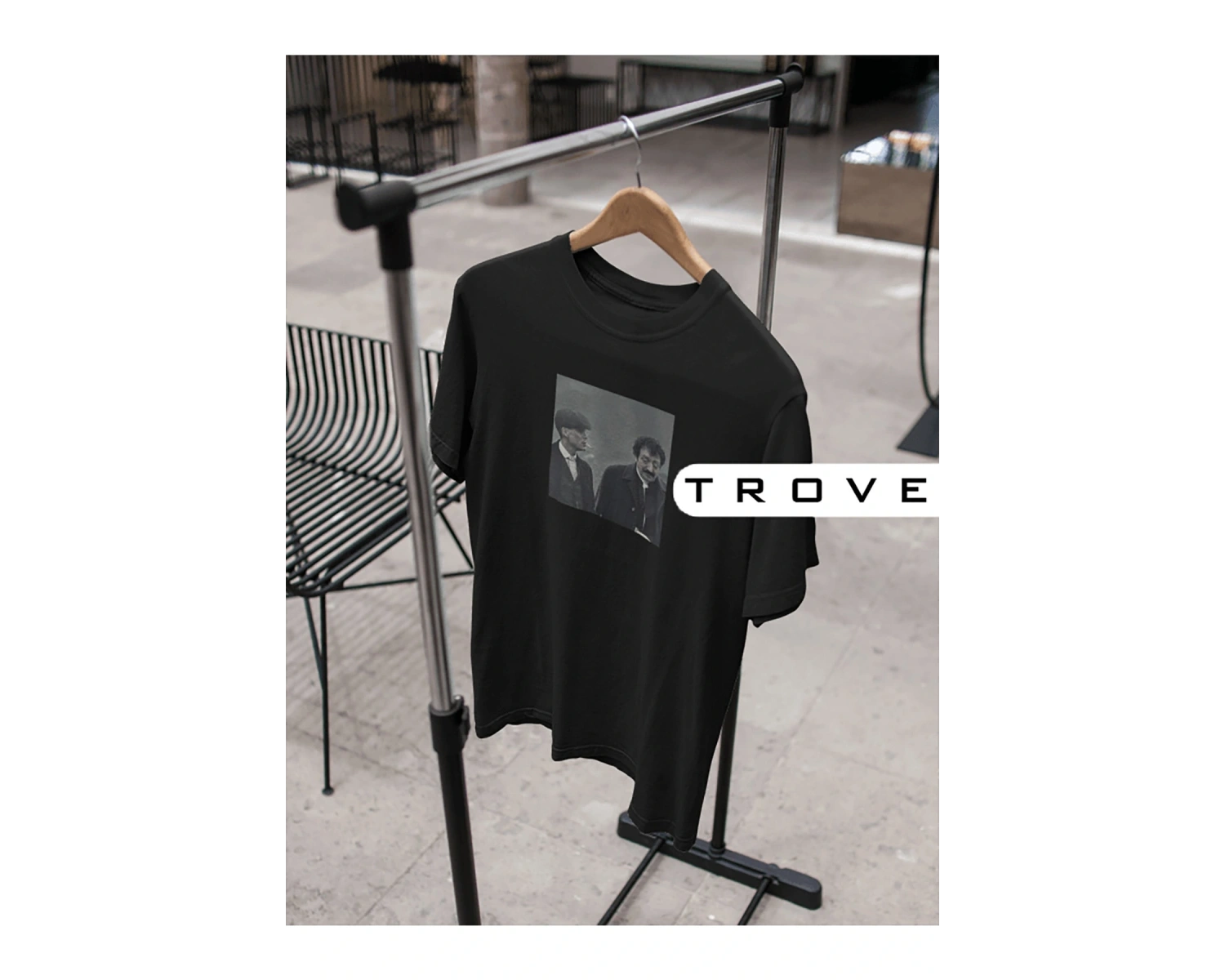 Unısex Kadın Erkek Thomas Shelby Müslüm Baba Danışma Siyah Beyaz Tasarım Baskılı %100 Pamuk T-shirt