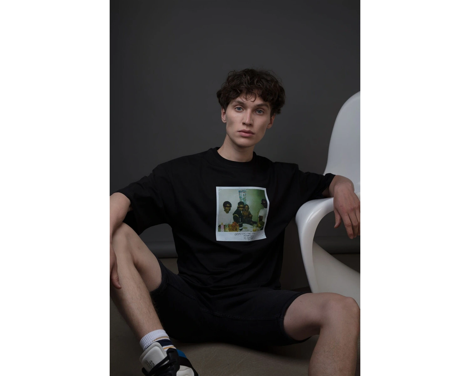 Unisex Kendrick Lamar M.a.a.d City Siyah Tshirt