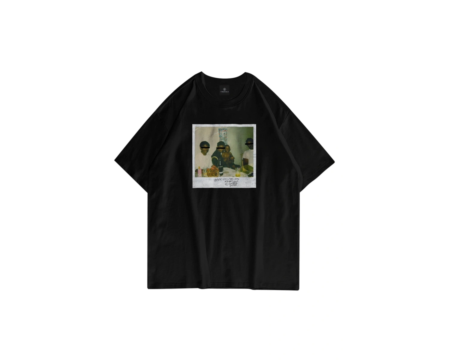 Unisex Kendrick Lamar M.a.a.d City Siyah Tshirt
