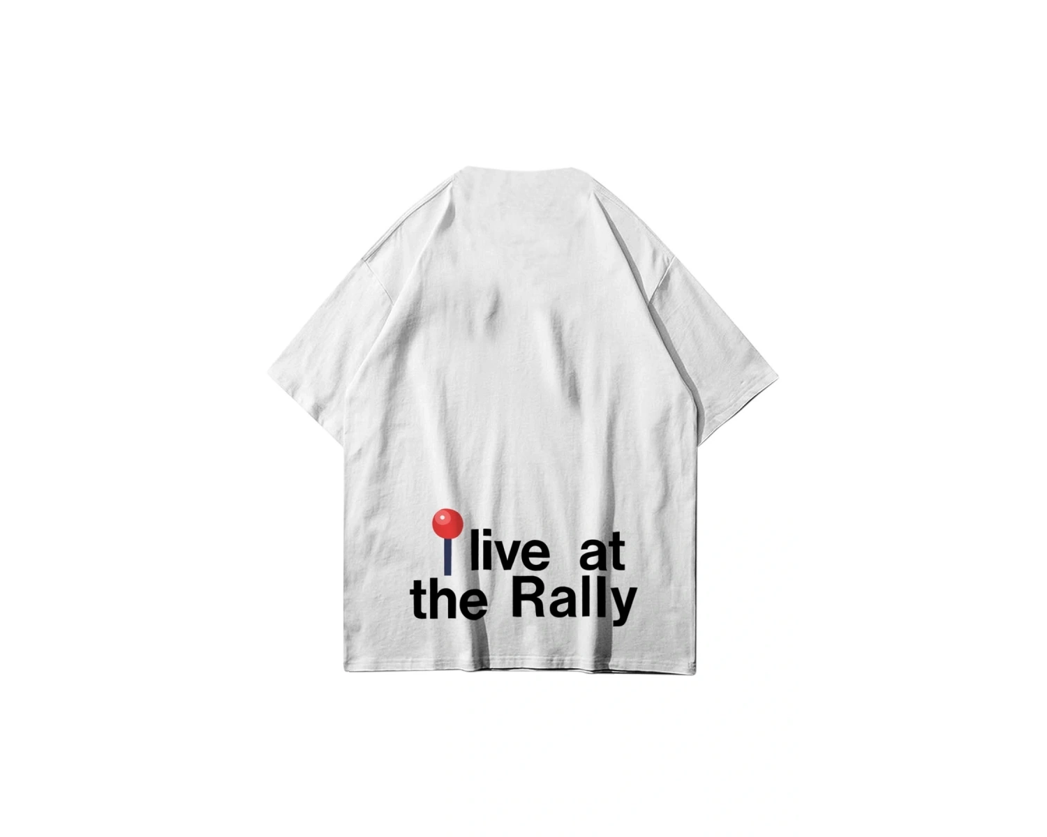Unisex Live At The Rally Cpfm Beyaz Tshirt