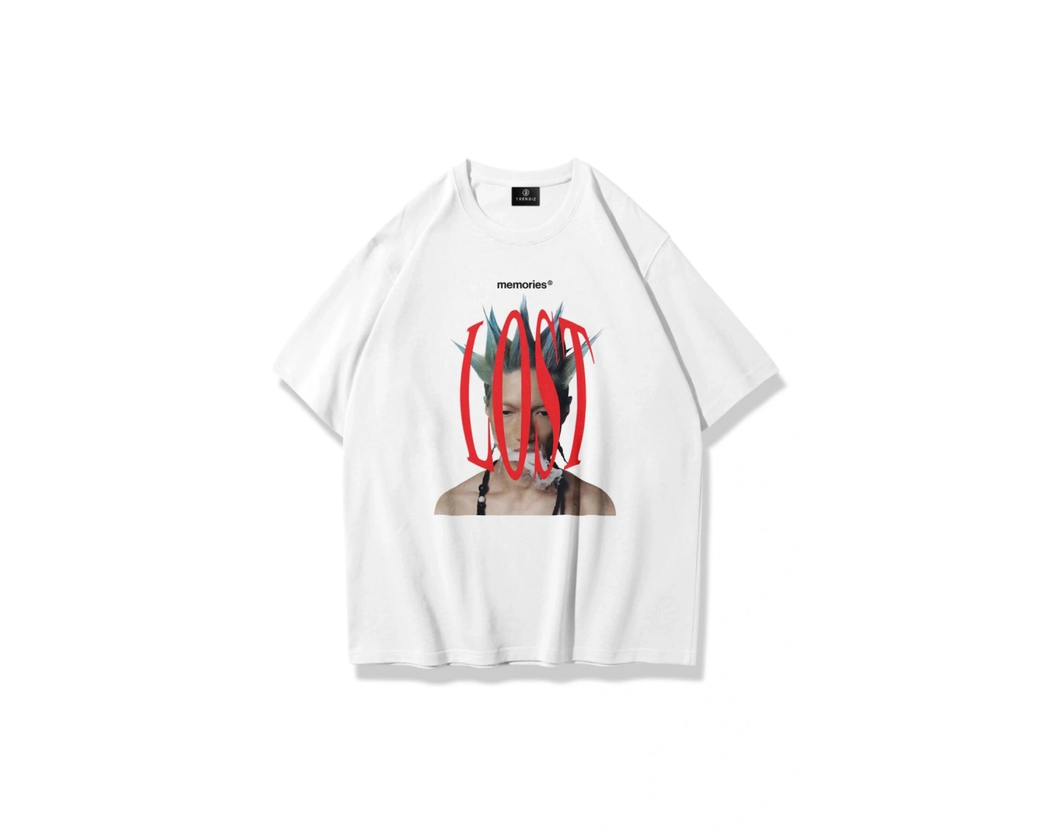 Unisex Lost Memories Tshirt Beyaz