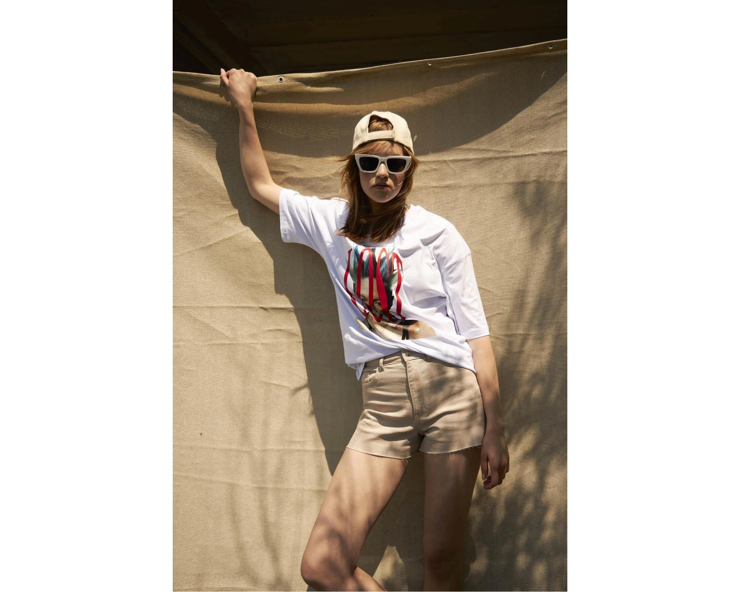 Unisex Lost Memories Tshirt Beyaz