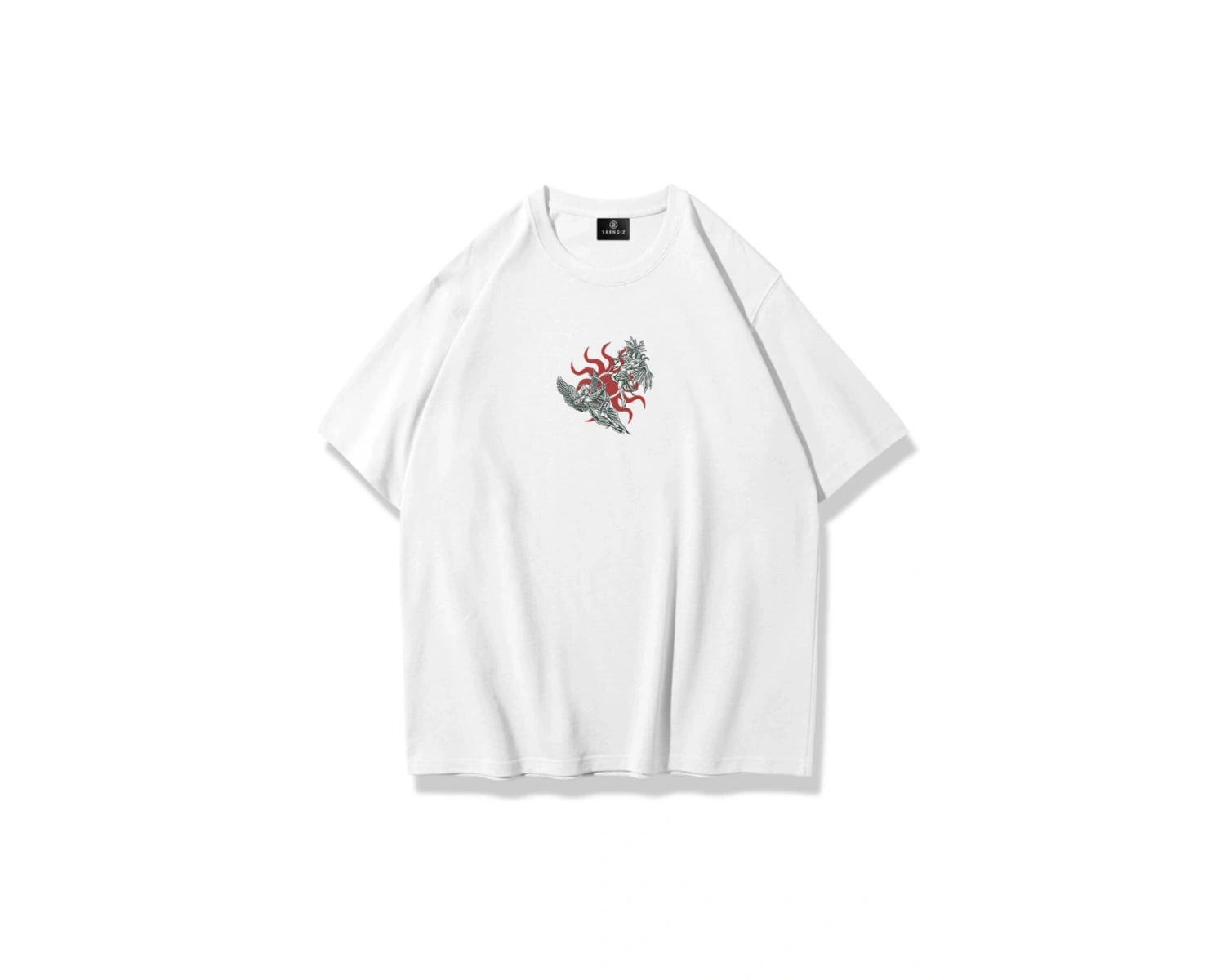 Unisex Lovers Tshirt Beyaz