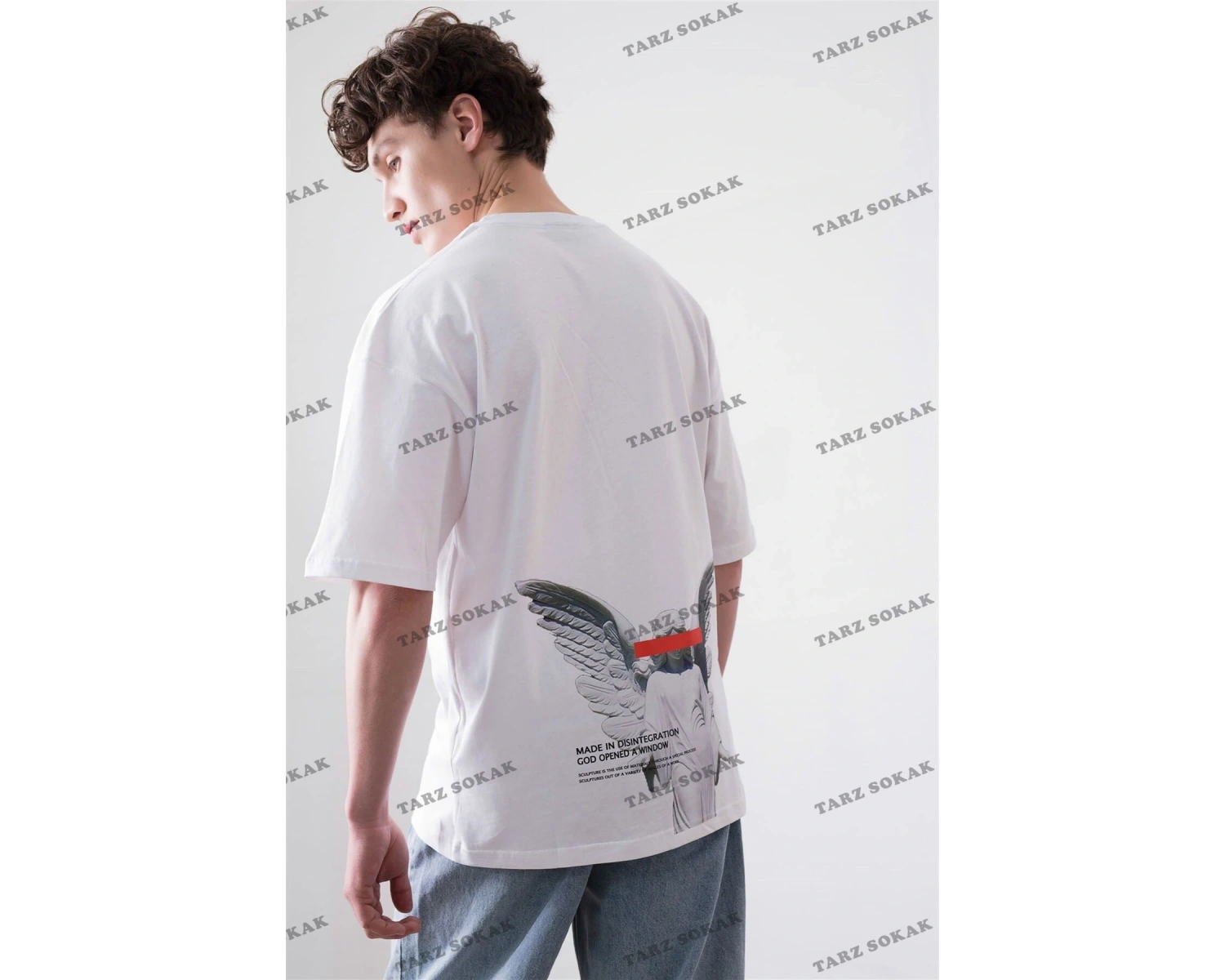 Unisex Made In Disintegration Beyaz