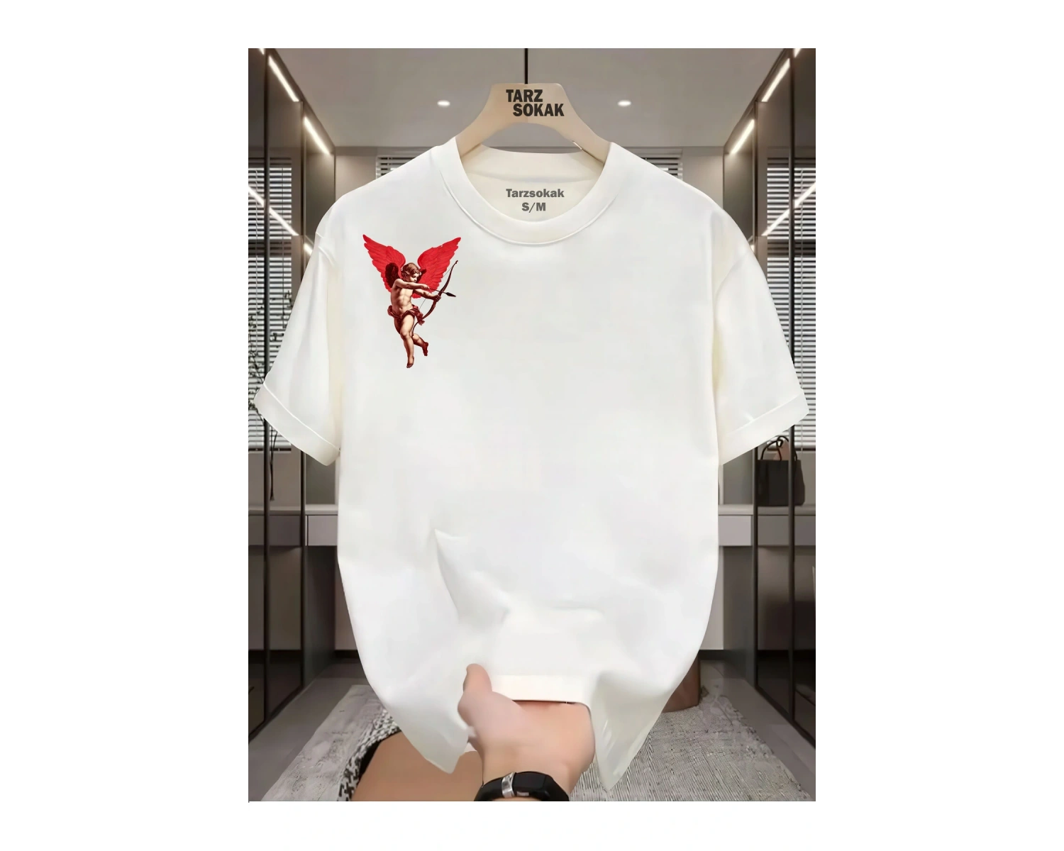 UNİSEX Melek ve Şeytan T-shirt