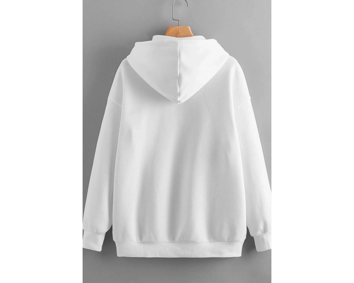 Unisex Nasa Baskılı Sweatshirt KPP-Siyah-NS(Yazı)