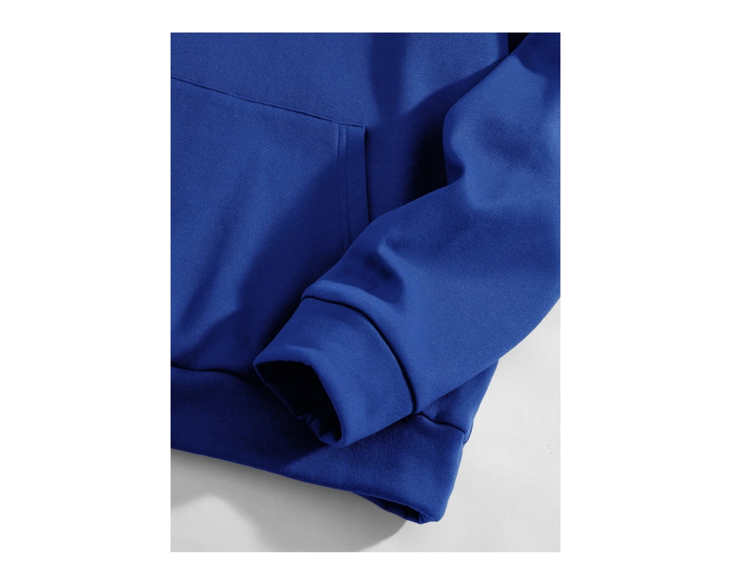 Unisex Never Baskılı Oversize Kapüşonlu Pamuklu Sweatshirt Siyah