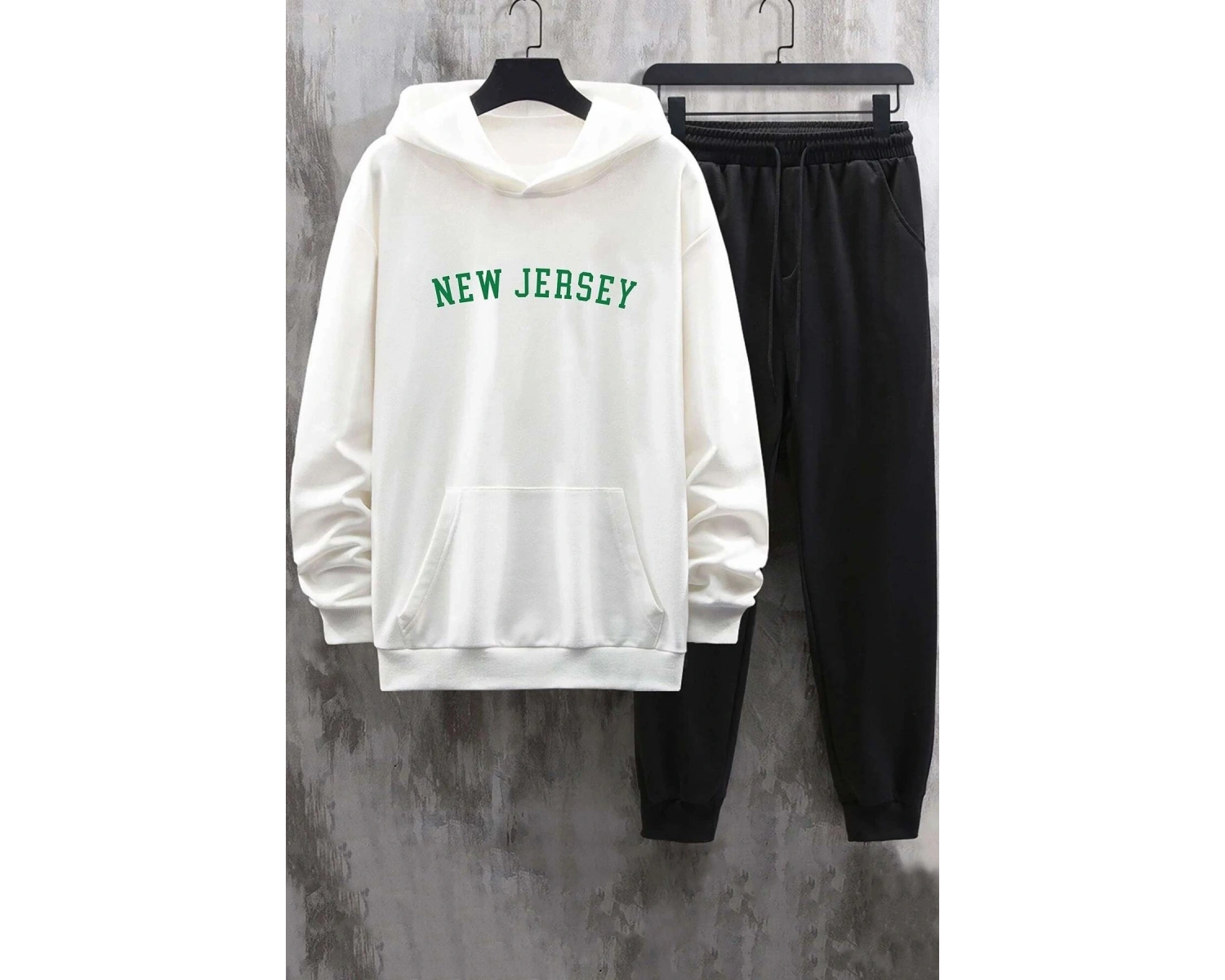 Unisex New Jersey Eşofman Takımı KP-SİYAH-NEWJERSEY-ESH-SİYAH