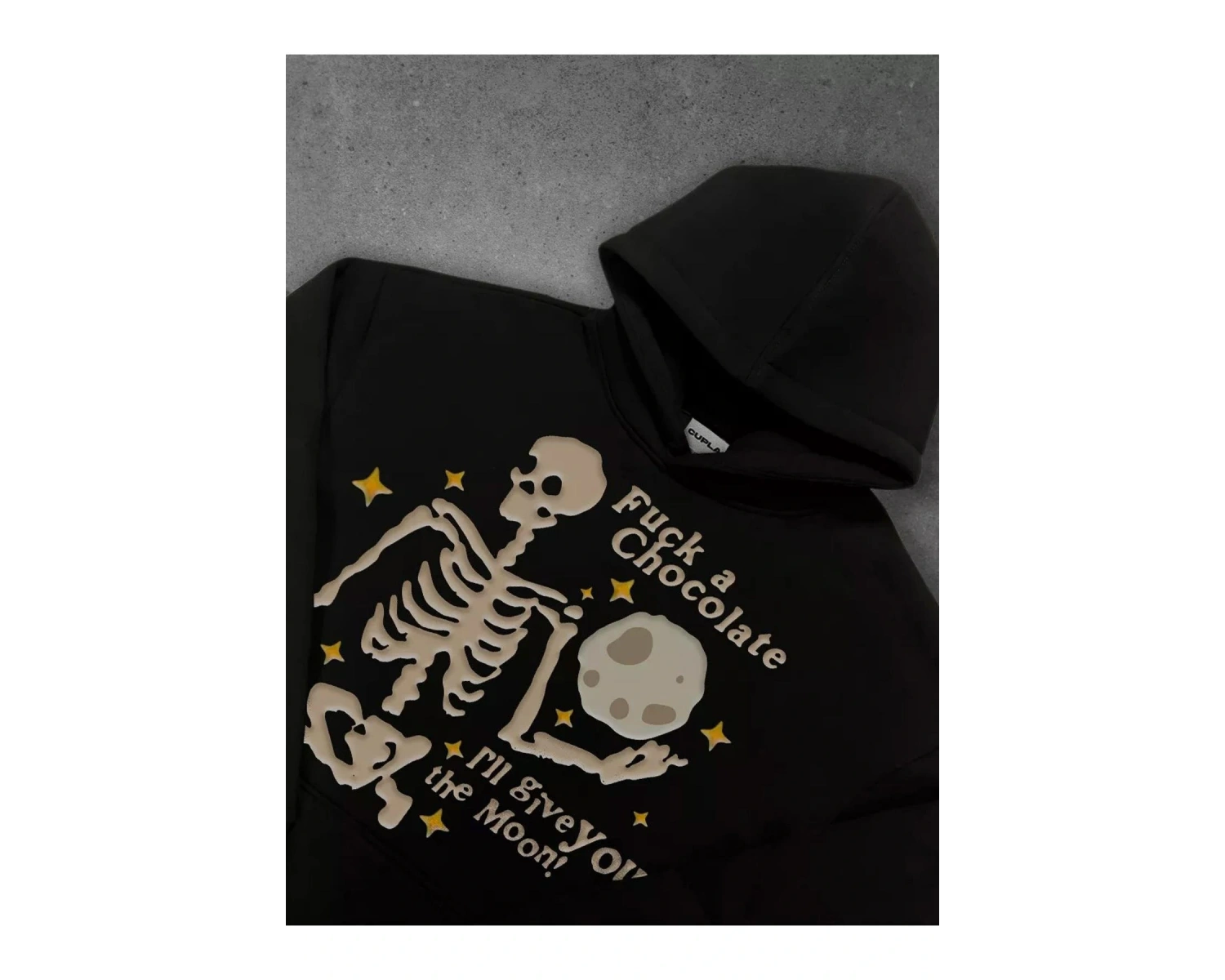 Unisex No Time Left Sweatshirt Hoodie Siyah