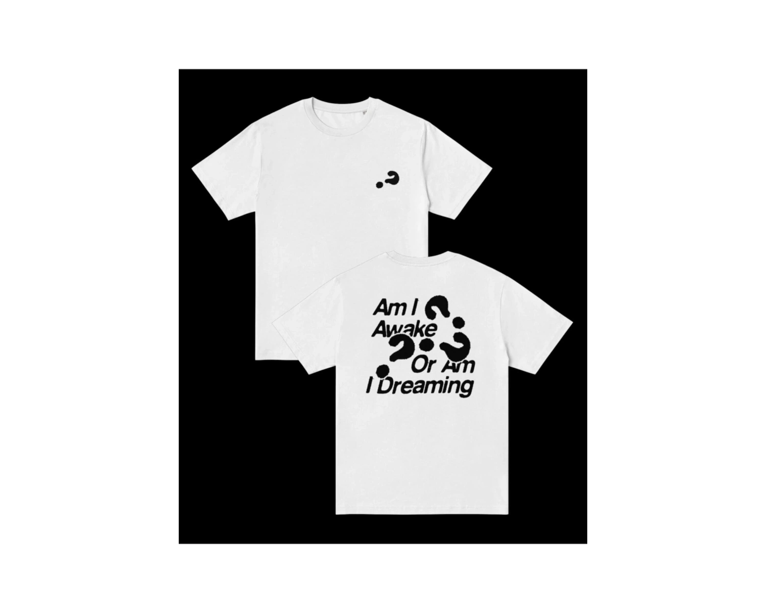 Unisex Oversize Çift Tarafı Baskılı Tshirt