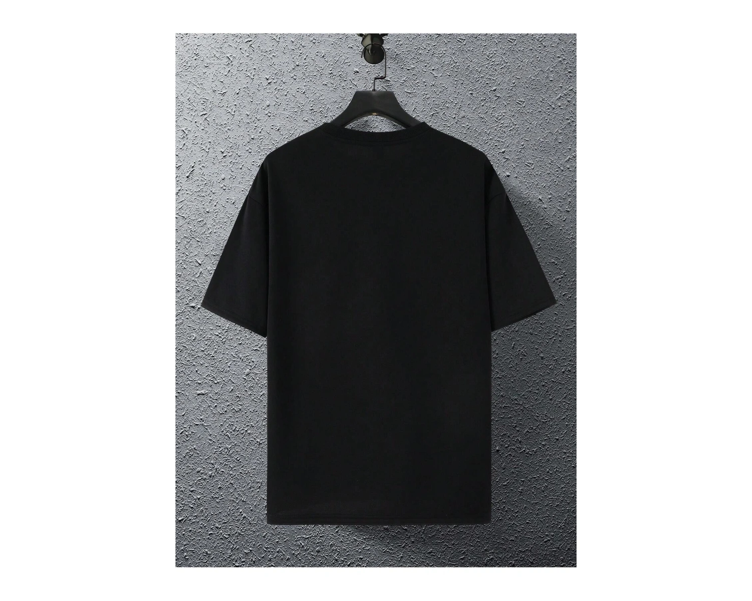 Unisex Oversize Kalıp Aslan & Harf Grafikli Harajuku Style