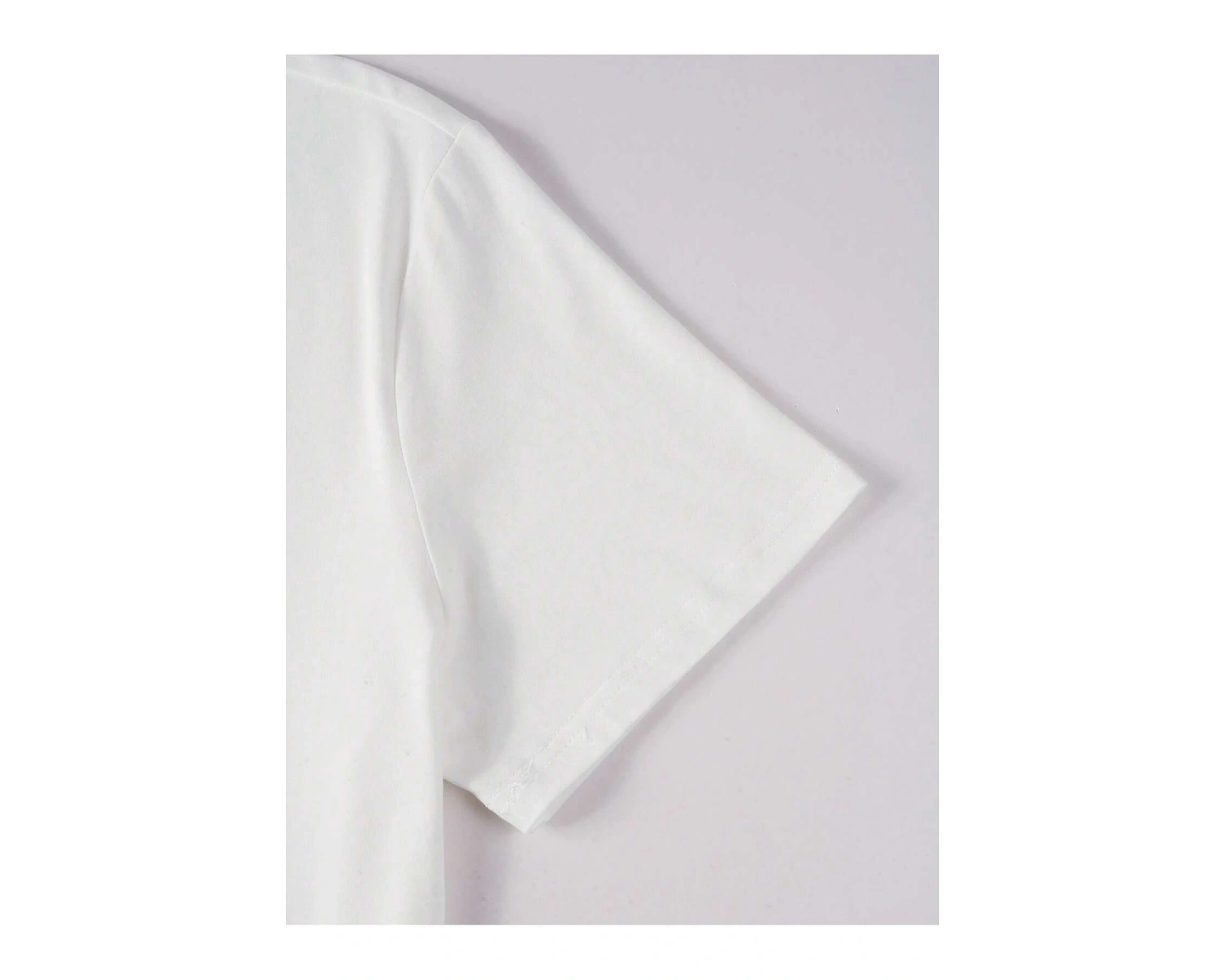 Unisex Oversize Kalıp Kelebek & Harf Grafik Damla Omuz Harajuku Style