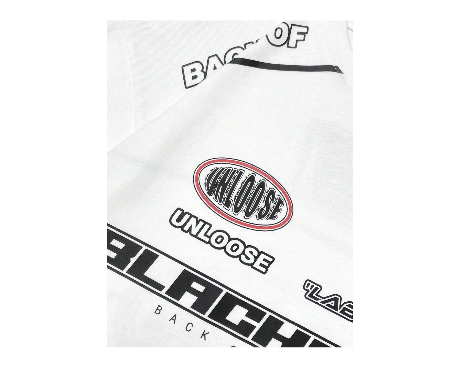 Unisex Oversize Kalıp Sloganlı Grafik Harajuku Style