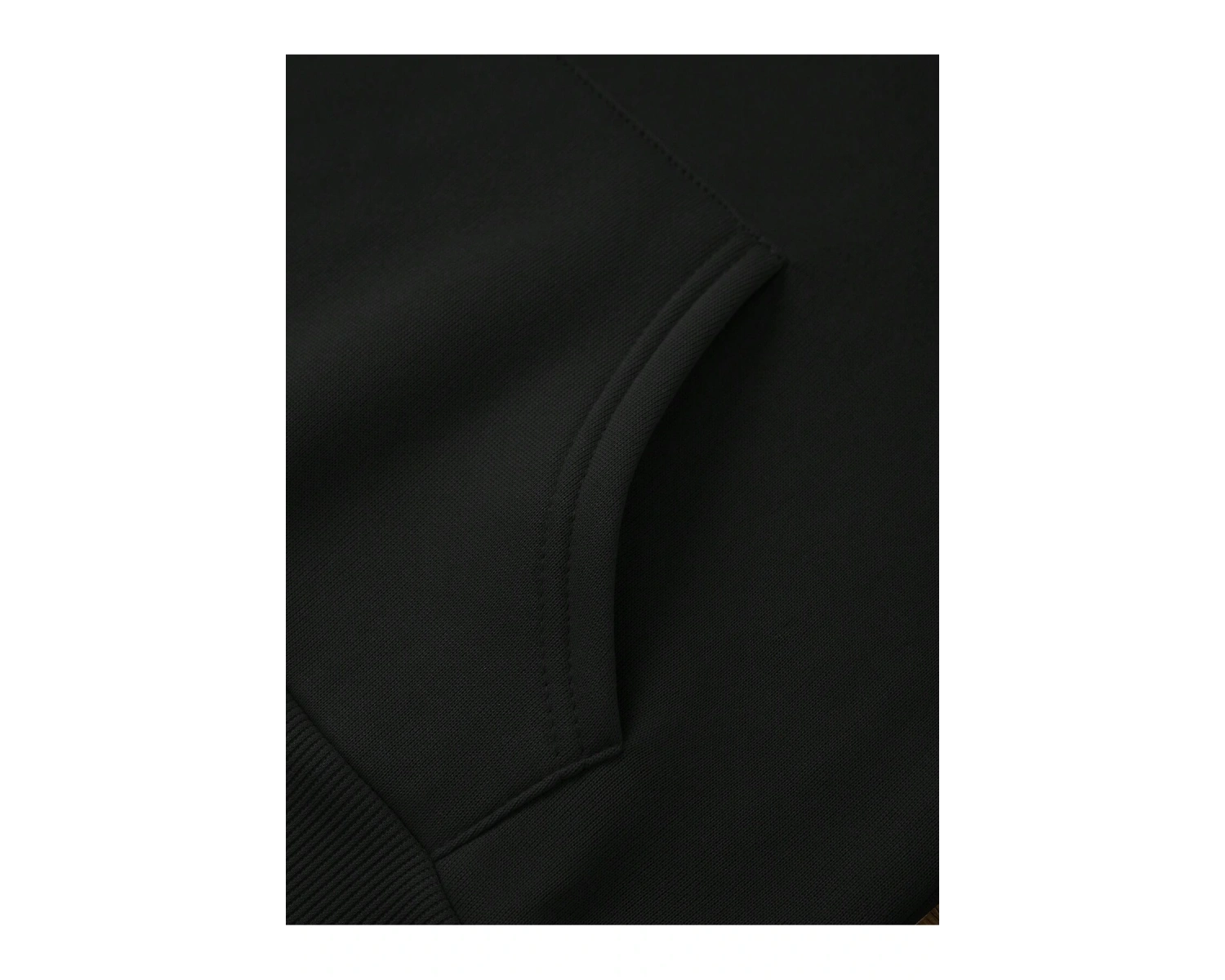 Unisex Oversize Kapüşonlu Kanguru Cepli Celttics Baskılı Siyah